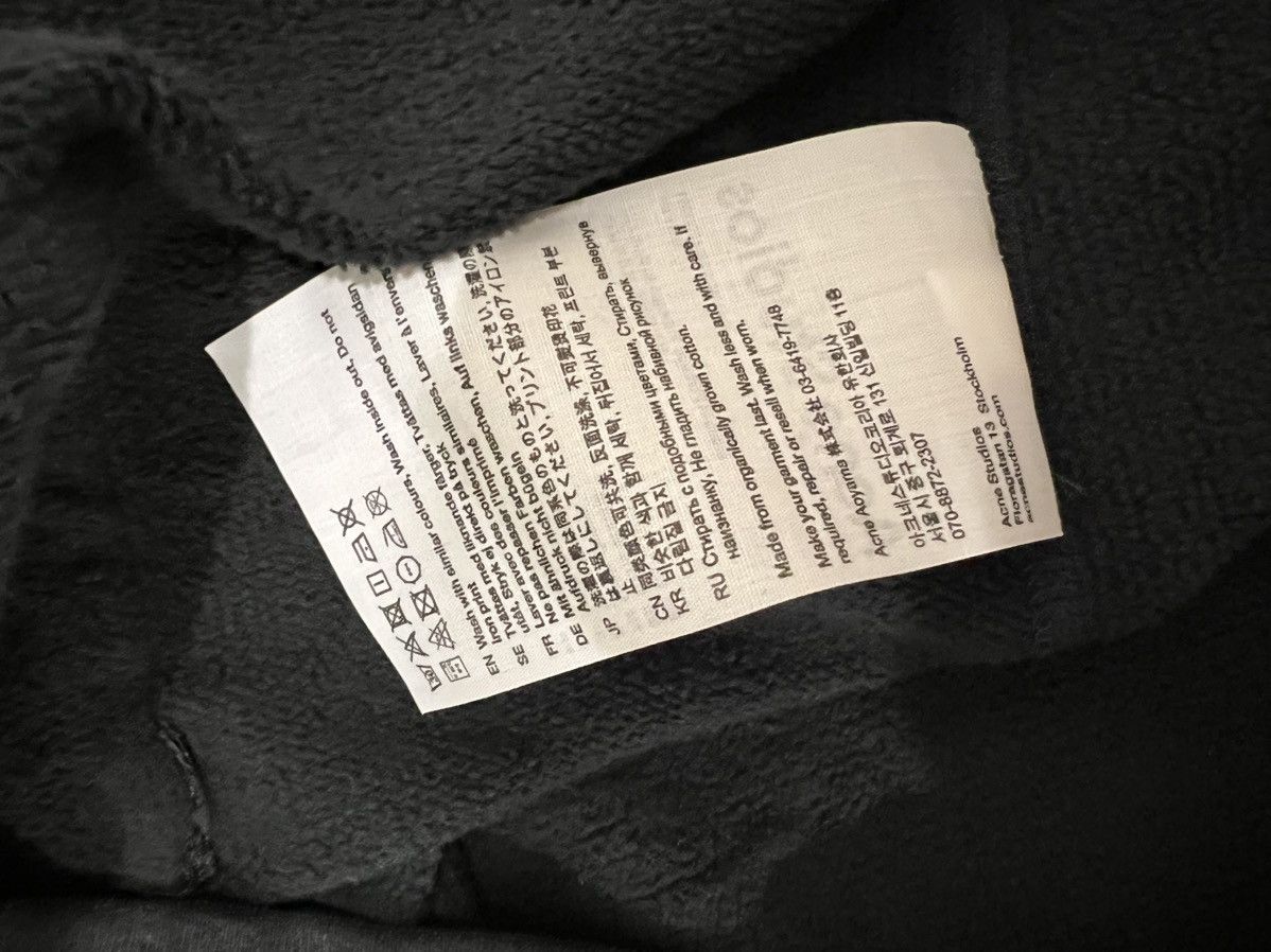 Acne Studios Acne Studios Logo Printed Long-Sleeved Hoodie Size US M / EU 48-50 / 2 - 7 Thumbnail