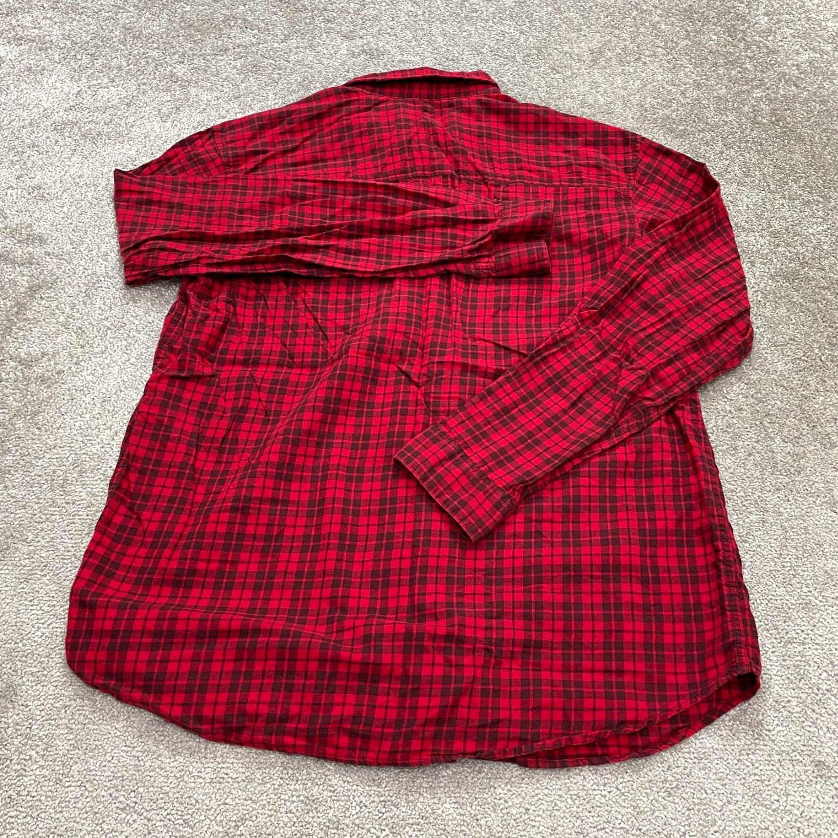 Vintage Columbia Out And Back Flannel Shirt Men’s XL Red Plaid Long Sleeve Casual Button-Up Outdoor Fishing Size US XL / EU 56 / 4 - 2 Thumbnail
