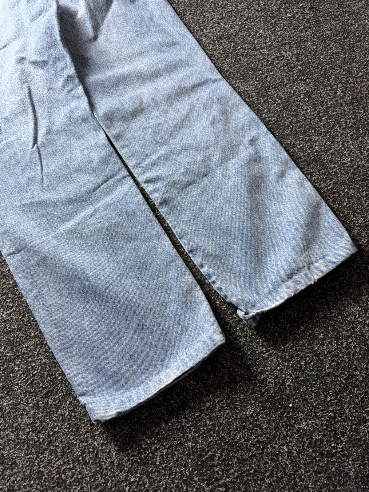 Wrangler 90s Wrangler USA Vintage Light Wash Straight Leg Jeans Size US 37 - 18 Thumbnail