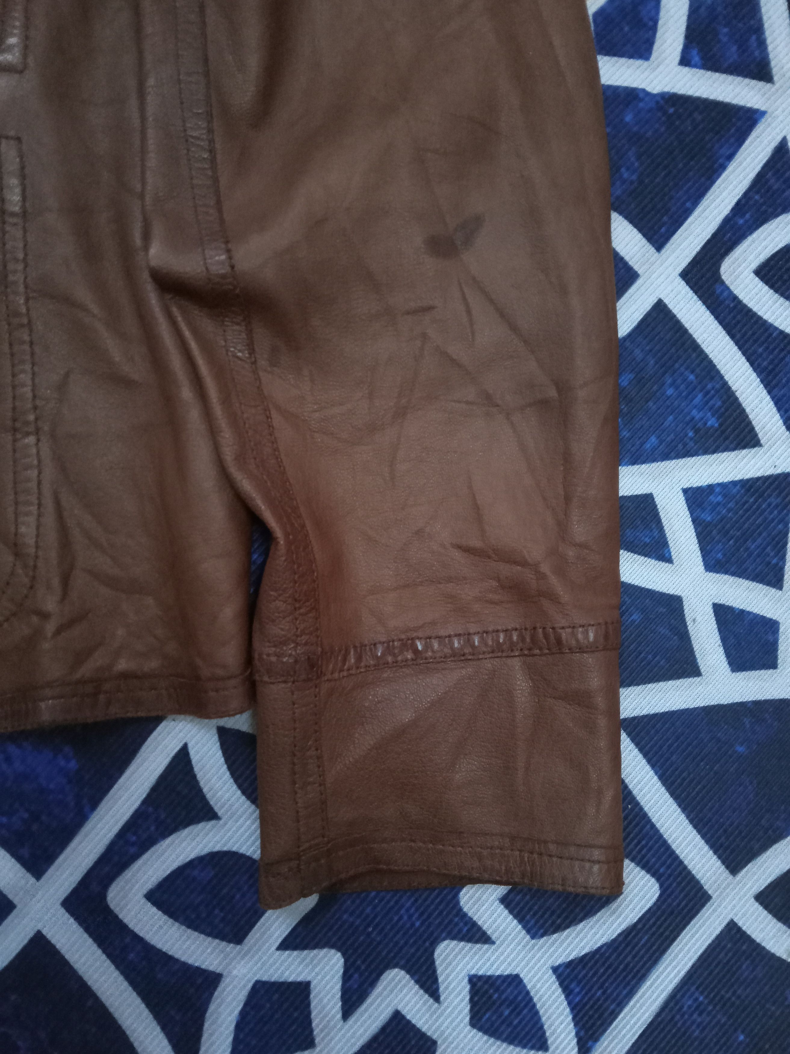 Giorgio Armani Armani Collezioni Giorgio Armani Reversible Leather Jacket Size US M / EU 48-50 / 2 - 12 Thumbnail