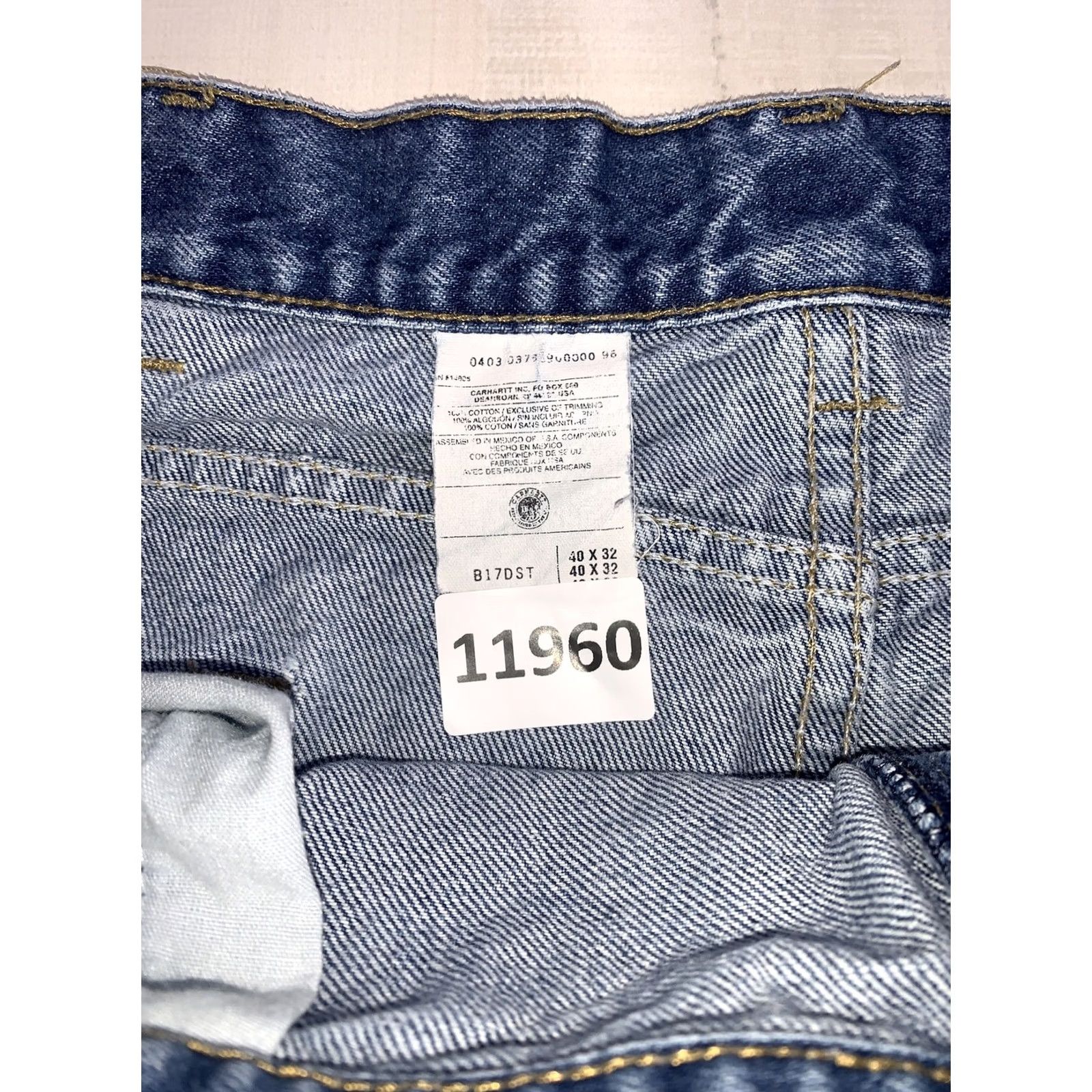 Carhartt VINTAGE Carhartt Jeans Shirt? Size US 40 / EU 56 - 5 Thumbnail