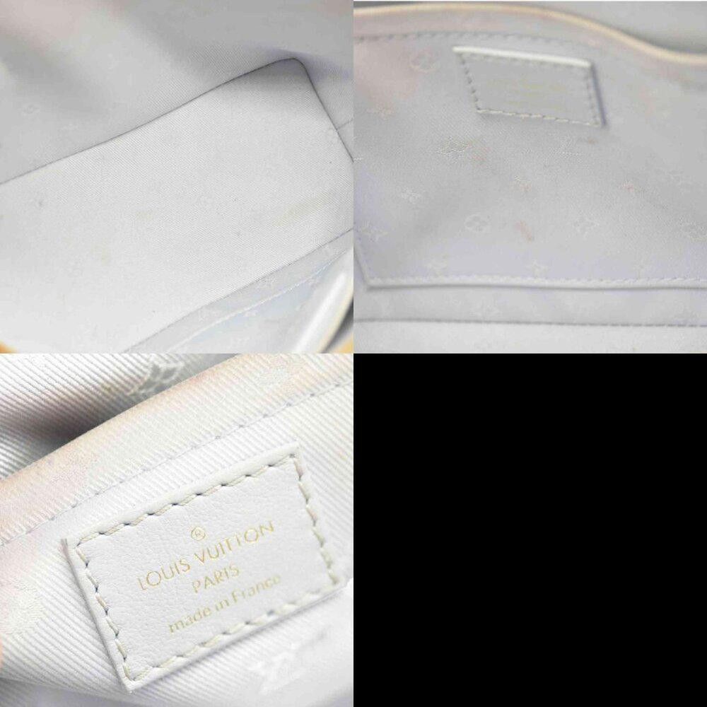 Louis Vuitton LOUIS VUITTON Calfskin Bubblegram Alma BB Ice Blue Size ONE SIZE - 12 Thumbnail