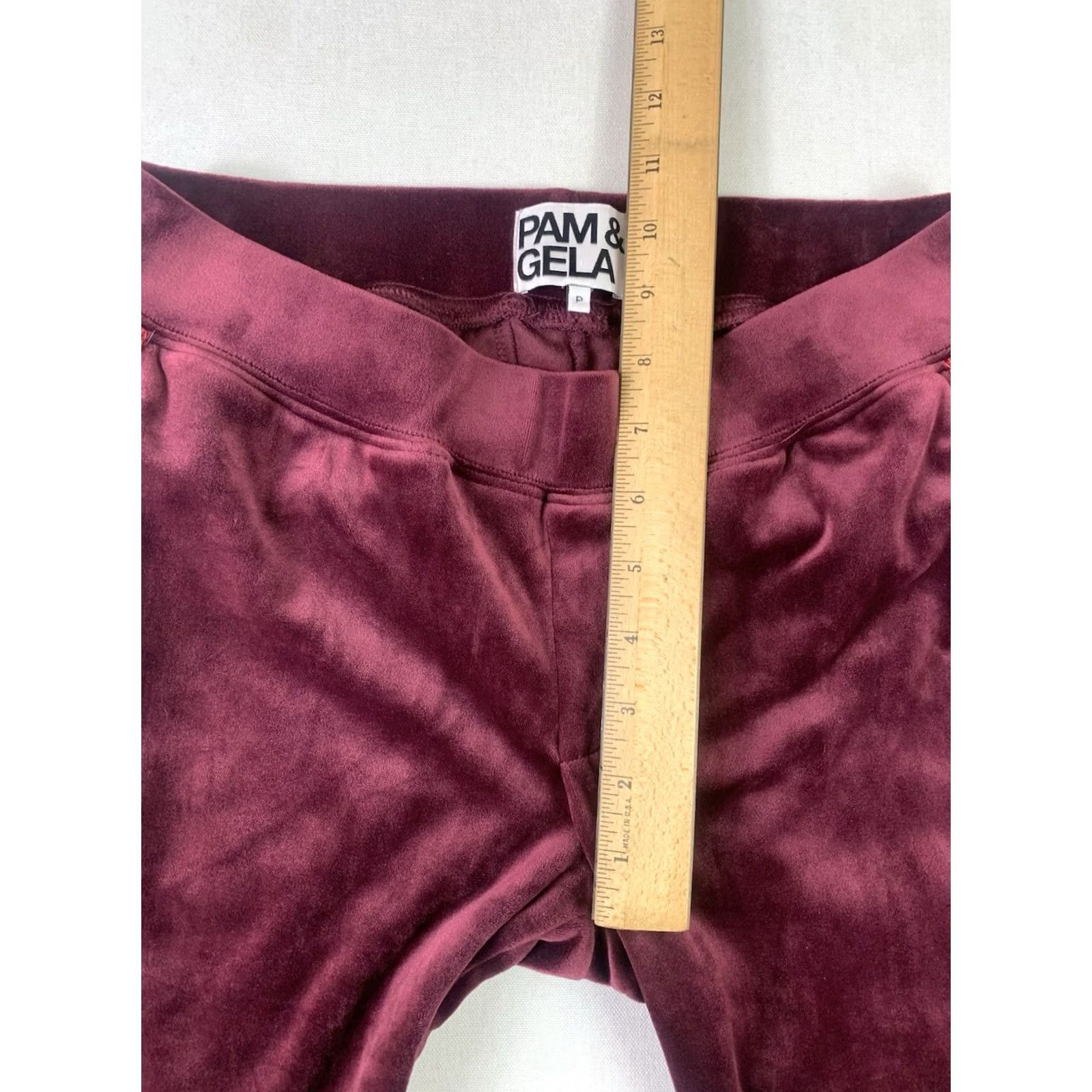 Velvet Pam & Gela Velvet Track Suit Red Womens Pants Size 27" / US 4 / IT 40 - 6 Thumbnail