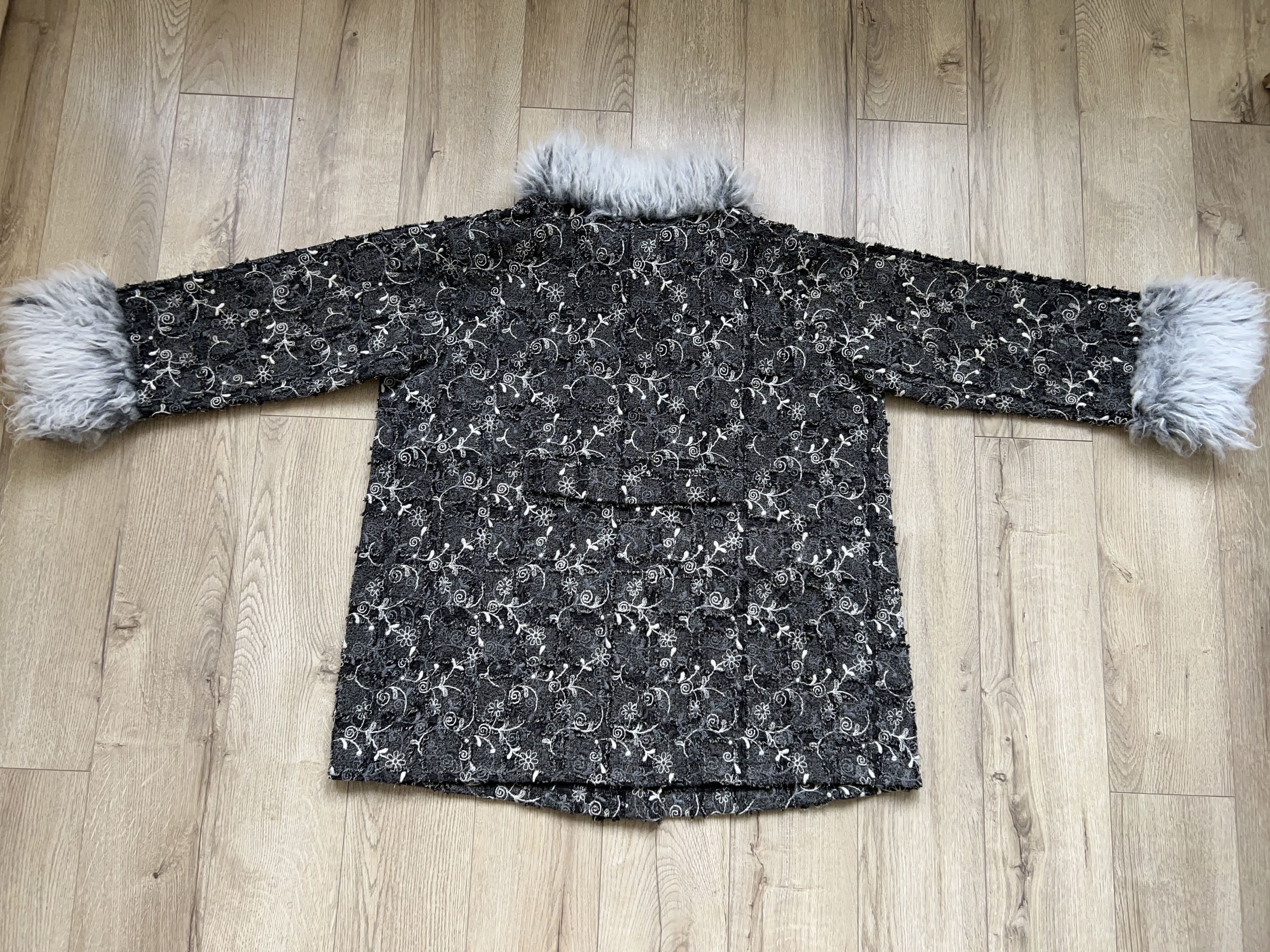Designer × Sahara Club Womens SAHARA Designer Jacket Floral Embroidery Size M/L Size M / US 6-8 / IT 42-44 - 17 Thumbnail