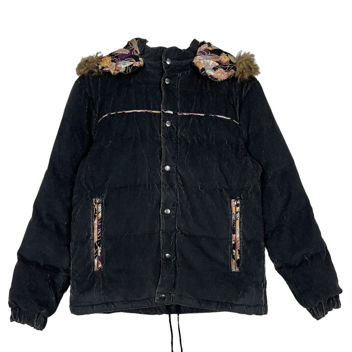 Japanese Brand KARAKURI TAMASHI CORDUROY JACKET Size US M / EU 48-50 / 2 - 2 Thumbnail