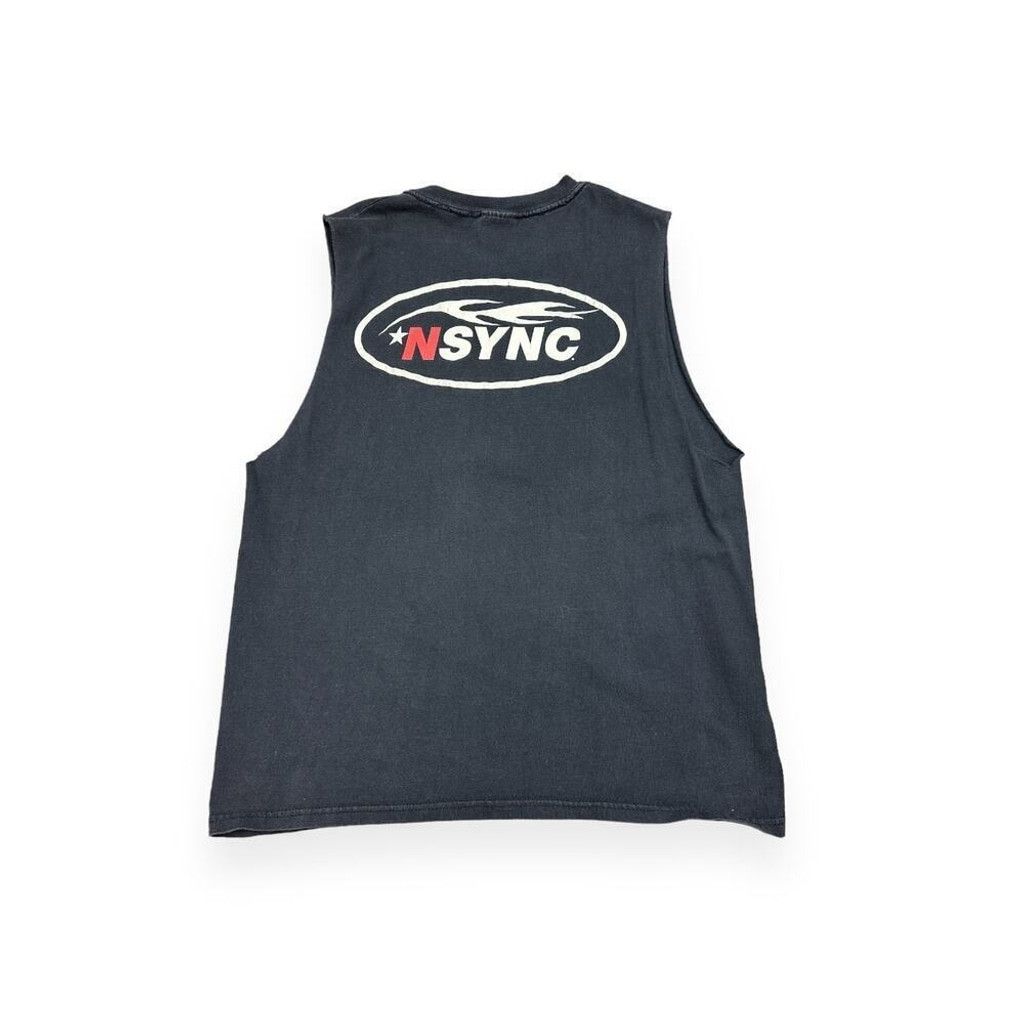 Other Vintage 'NSYNC 1999 World Tour Man Tank Size US L / EU 52-54 / 3 - 2 Thumbnail