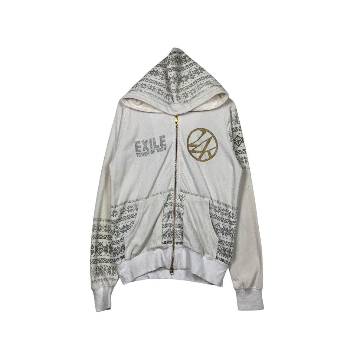 Japanese Brand 25 KARATS Exile Tower of Wish Fullprint Hoodies #2072-C90 Size US M / EU 48-50 / 2 - 1 Thumbnail