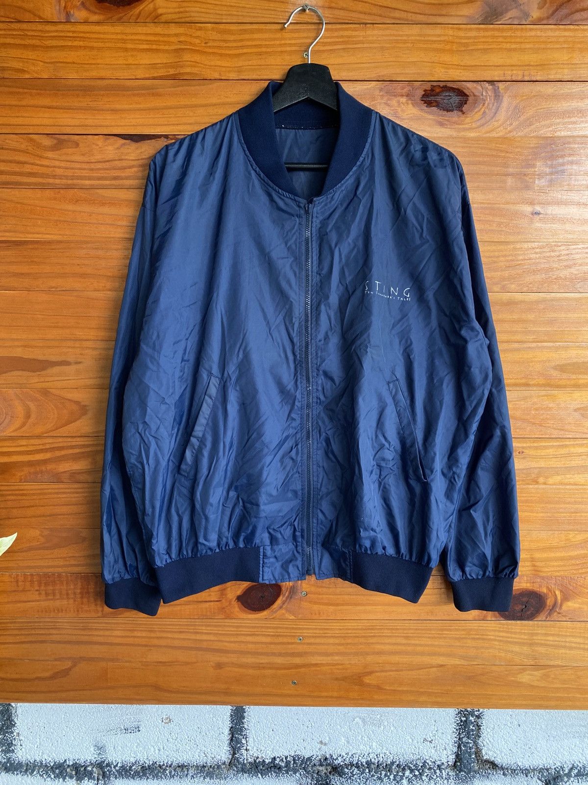 Band Tees Vintage STING Ten Summoner’s Tales Staff Jacket A&M Records Size US L / EU 52-54 / 3 - 3 Thumbnail