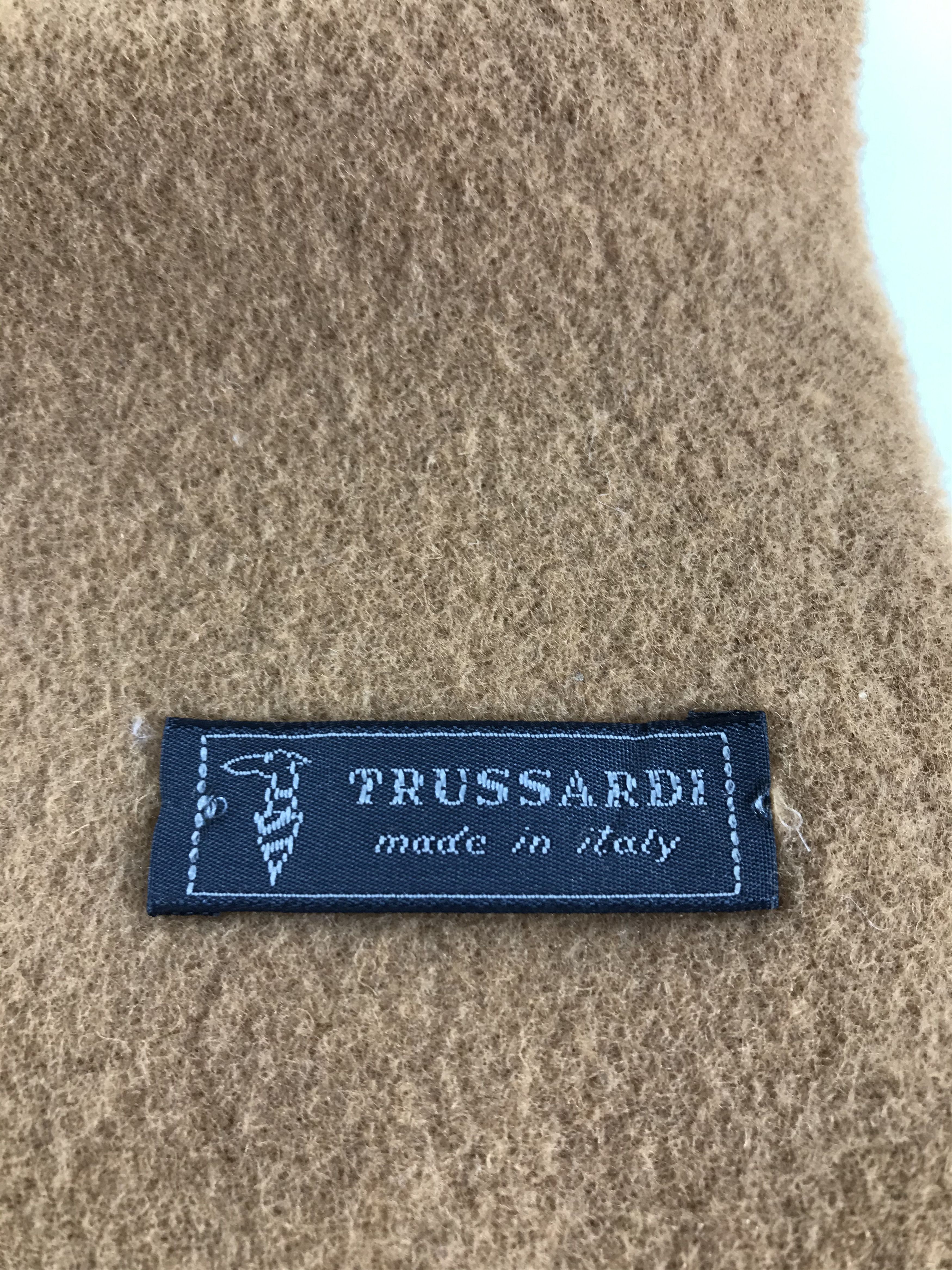 Trussardi Trussardi Scarf Muffler Wool V275 Size ONE SIZE - 7 Thumbnail