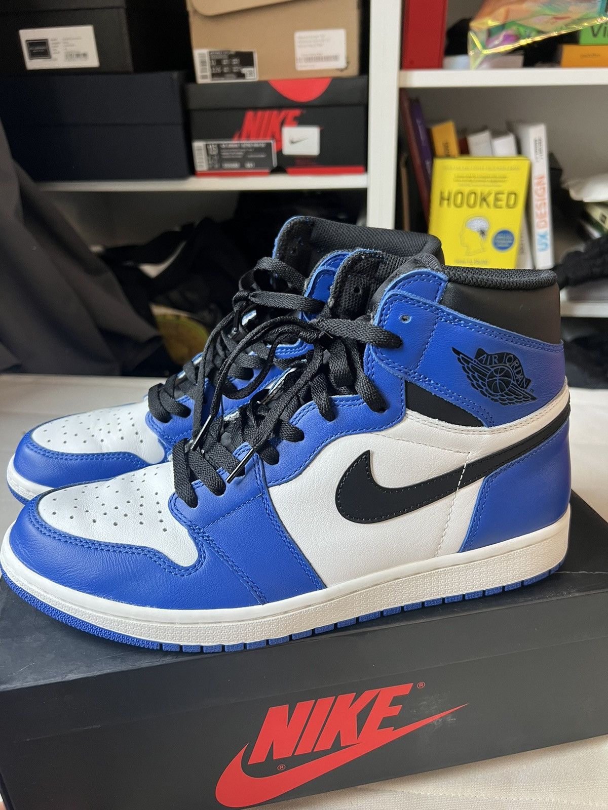 Jordan Brand × Nike Nike Jordan 1 Retro High Game royal Size US 11 / EU 44 - 10 Thumbnail