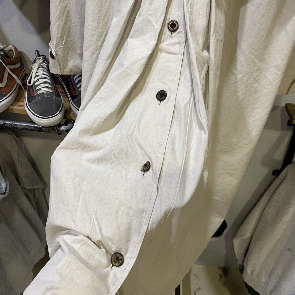 Burberry × Vintage Vintage Burberrys Trench Coat Jacket Size US L / EU 52-54 / 3 - 7 Thumbnail