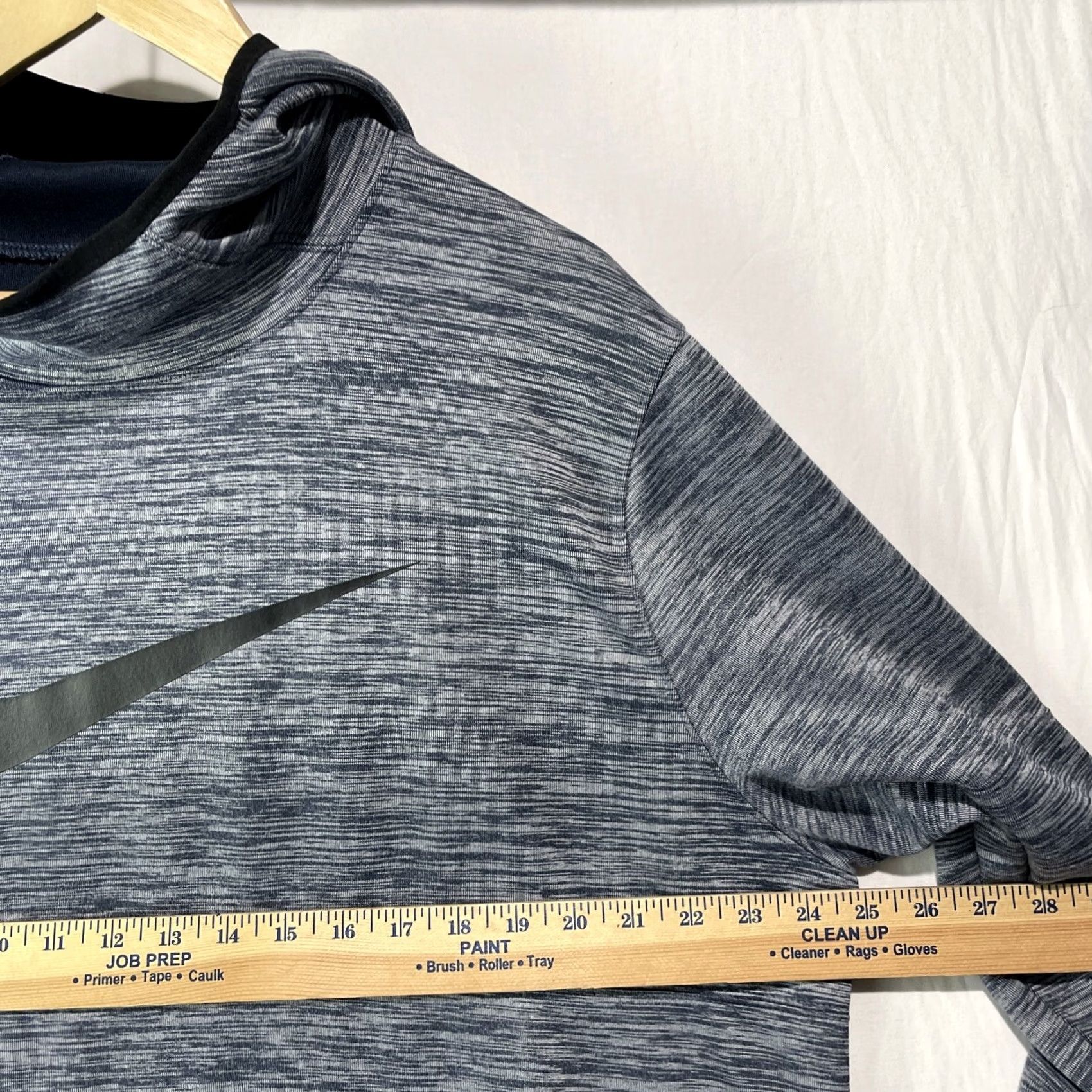 Nike Nike Hoodie Mens XL Blue Dri-Fit Mock Neck Pocket Sweatshirt Size US XL / EU 56 / 4 - 7 Thumbnail