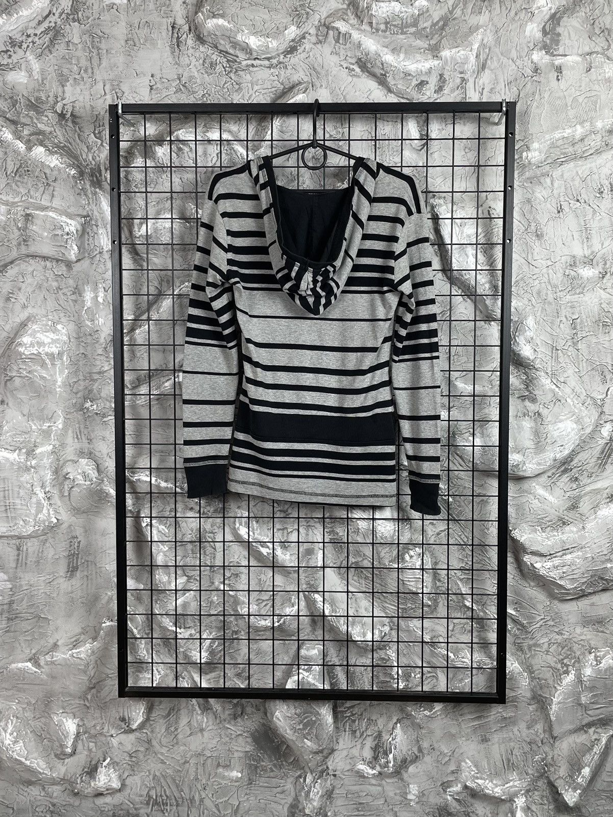 Beauty Beast Vintage Punk Emo Y2K Striped Hoodie Hysteric Glamour Style Size US S / EU 44-46 / 1 - 2 Thumbnail
