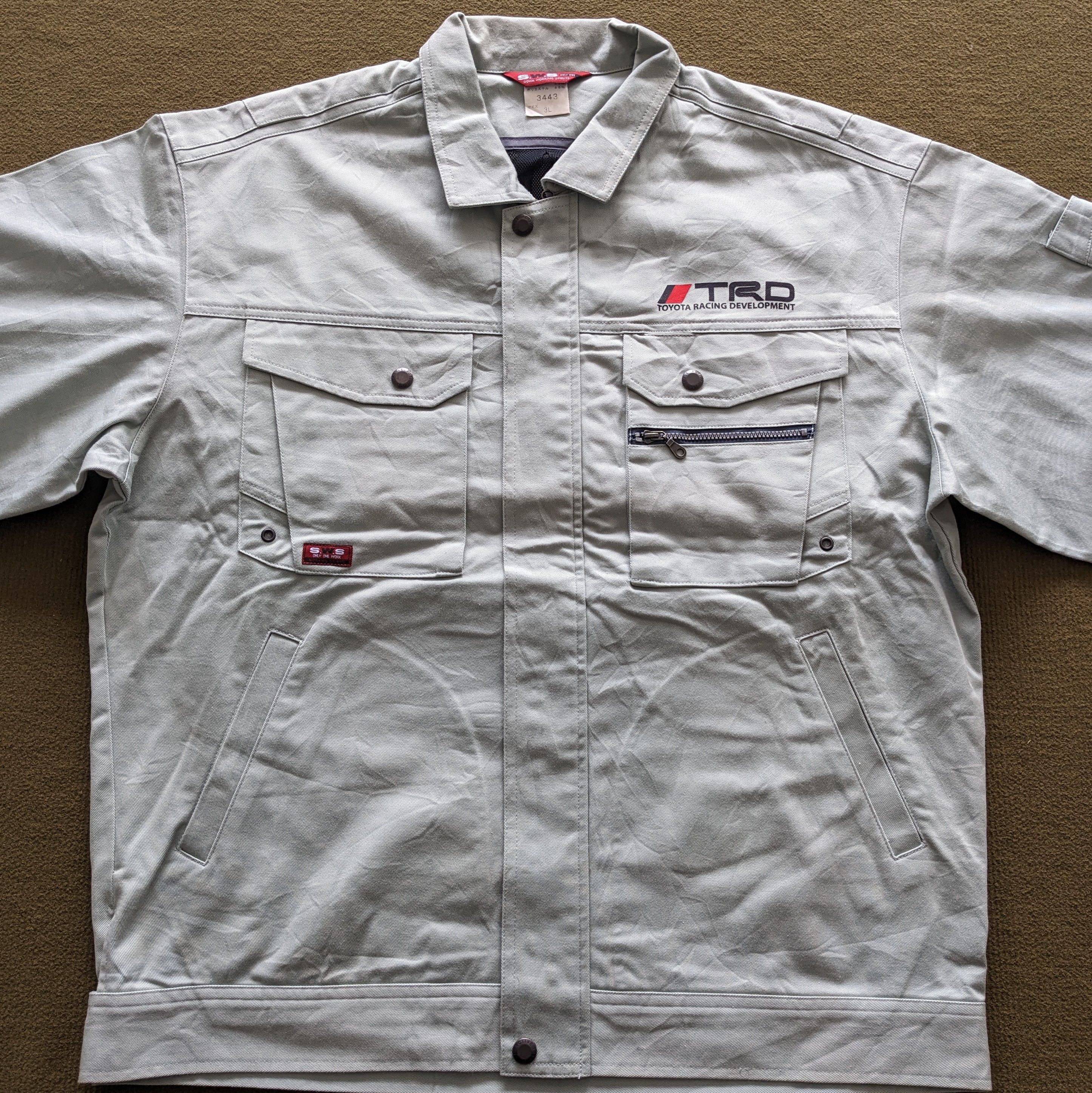 Japanese Brand Vintage TRD TOYOTA Racing Uniform Jacket Size US XXL / EU 58 / 5 - 3 Thumbnail