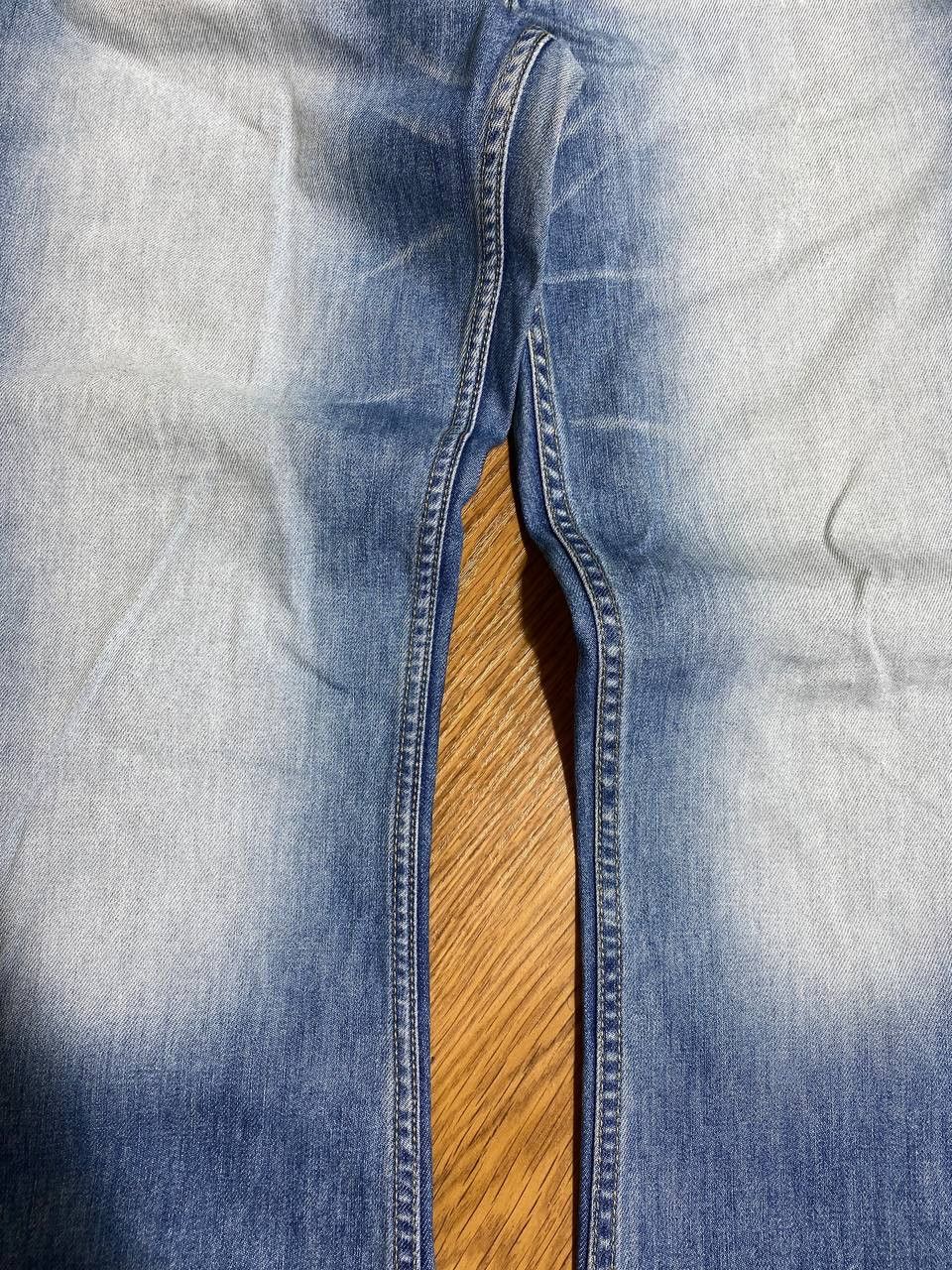 Japanese Brand × Vintage CRAZY Rivington Y2K 90s BAGGY Distressed Dirty Vintage Jeans Size US 32 / EU 48 - 16 Thumbnail