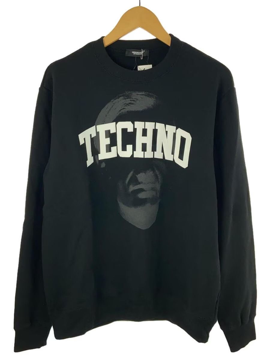 Undercover AW23 "TECHNO" Face Sweatshirt Size US XL / EU 56 / 4 - 1 Thumbnail