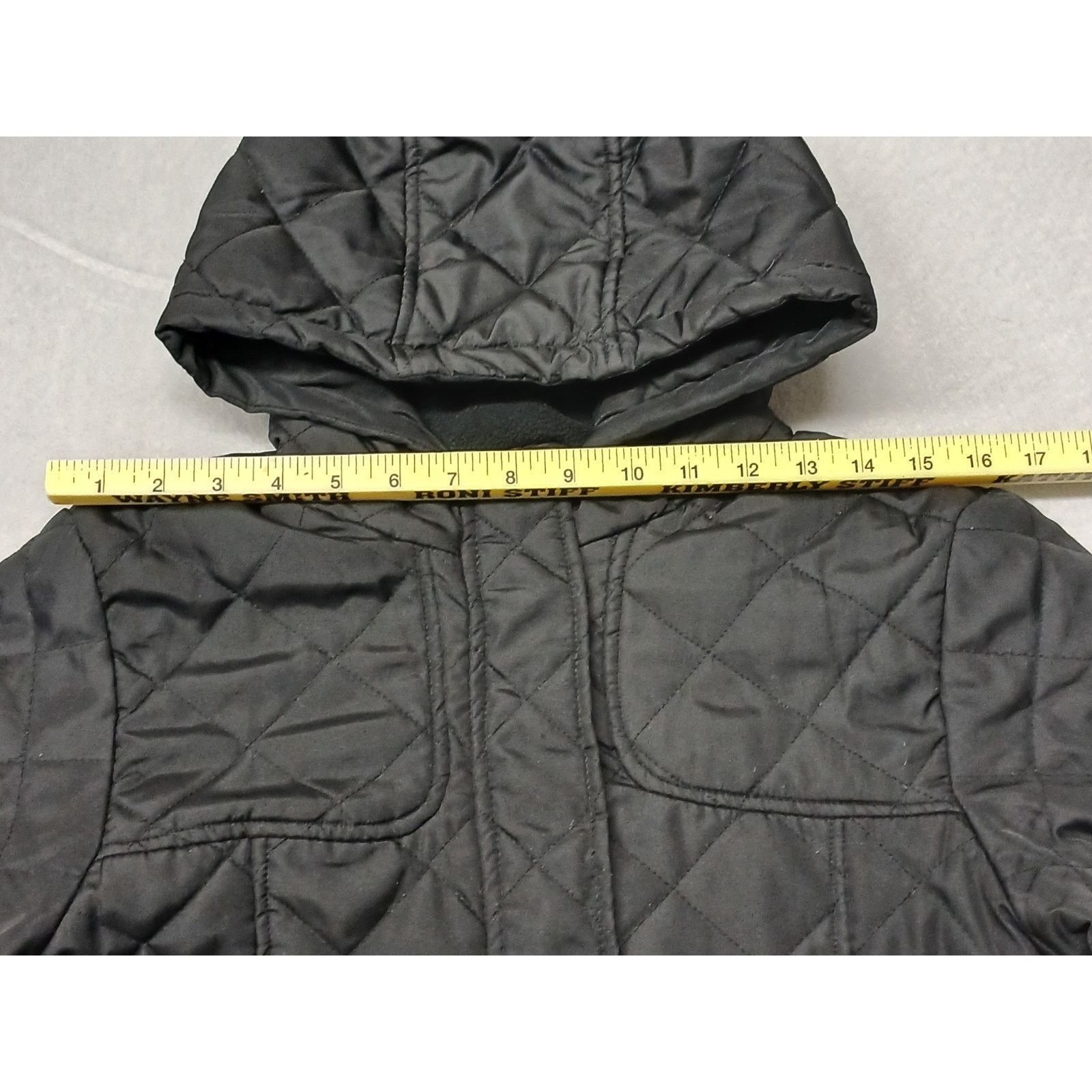 Other Me Jane Black (Medium) Zip Button Double Pocket Hoodie Coat Size M / US 6-8 / IT 42-44 - 2 Thumbnail