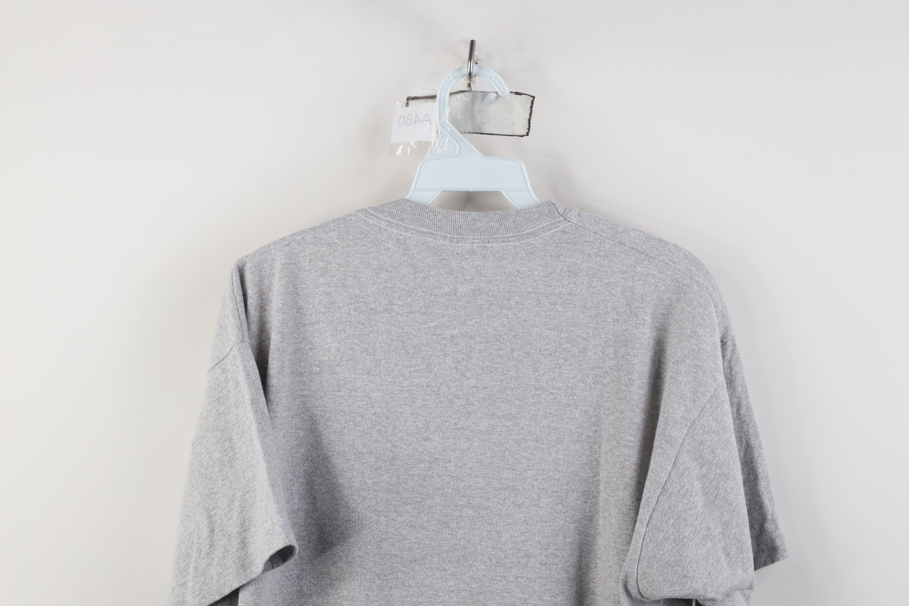 Vintage Vintage 80s Art I Run Therefore I Ache T-Shirt Gray USA Size US XL / EU 56 / 4 - 9 Thumbnail