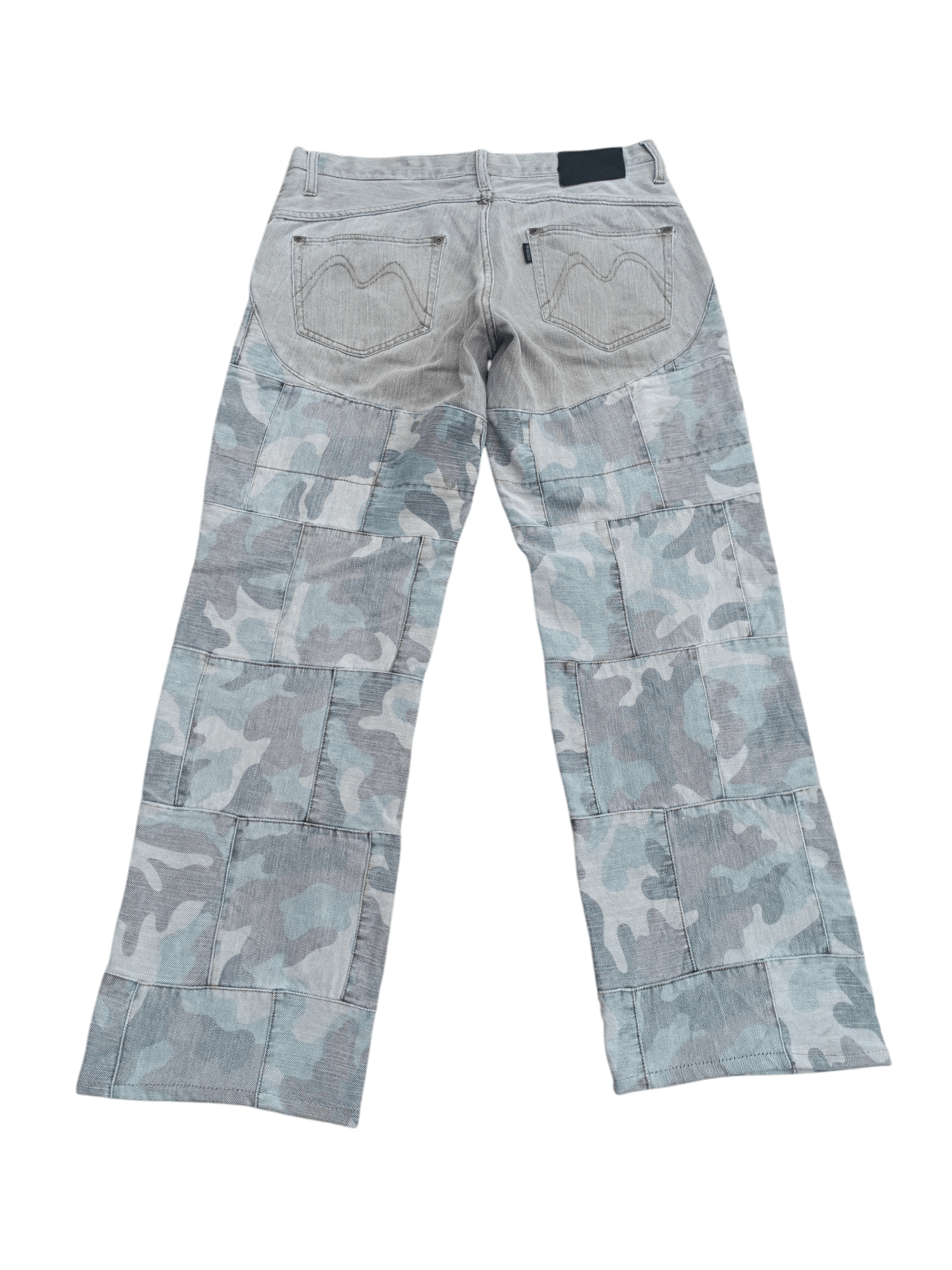 Japanese Brand Vintage Monsieur Nicole Japan Camo Pacth Rare Design Pant Size US 32 / EU 48 - 2 Thumbnail