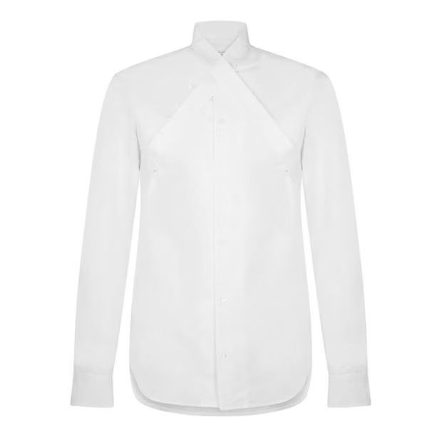 image of Off White O1G2R1Mq0424 Shirts In White, Men's (Size Medium)