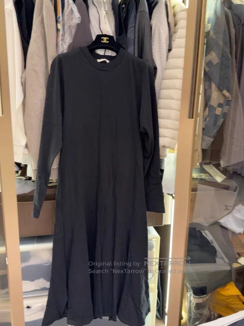 The Row The Row Long black dress Size S / US 4 / IT 40 - 1 Thumbnail