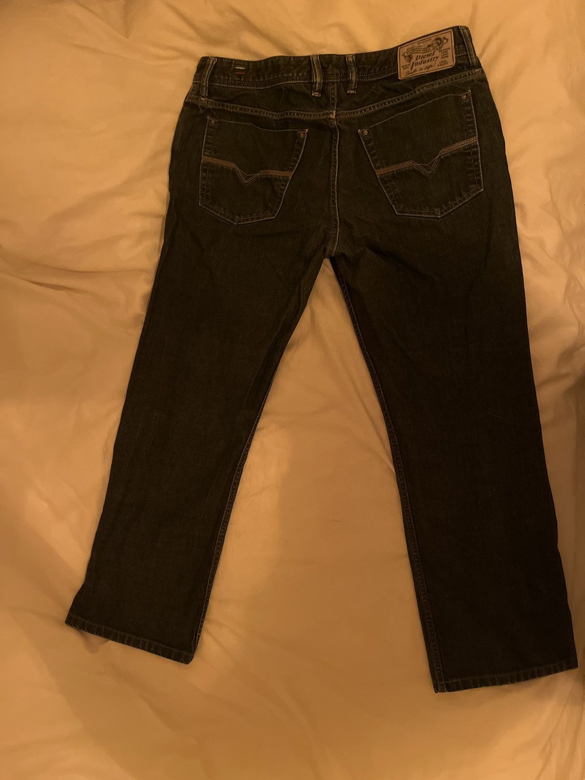 Diesel × Japanese Brand × Vintage Diesel Korrik 34x28 blue boot cut jeans Size US 34 / EU 50 - 2 Thumbnail