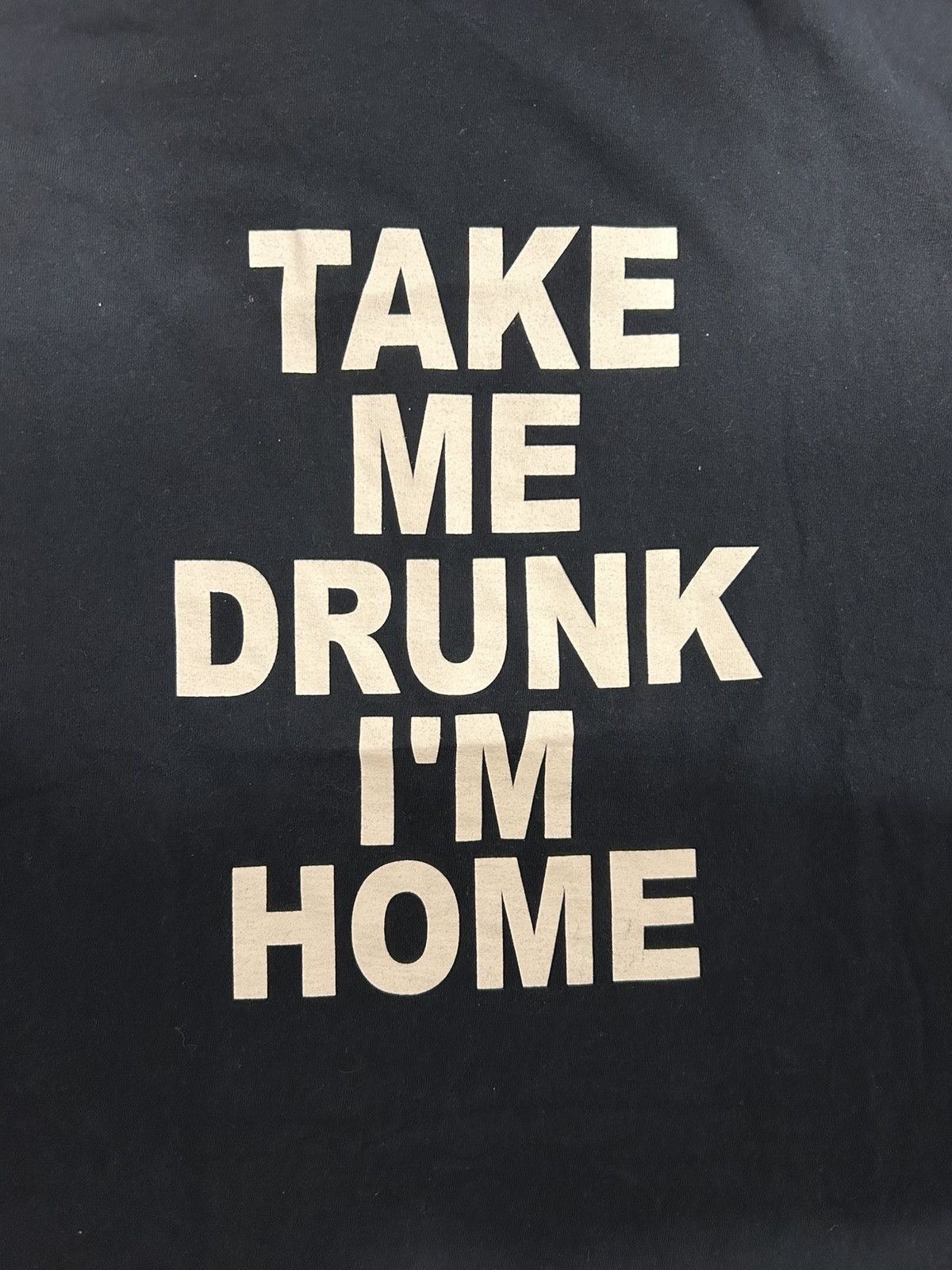 Vintage Vintage Funny Drinking Tee Size US XL / EU 56 / 4 - 2 Thumbnail