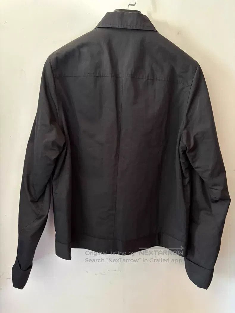 Rick Owens Rick Owens Double Thread Black Studded Zipper Cotton Jacke Size US S / EU 44-46 / 1 - 2 Thumbnail