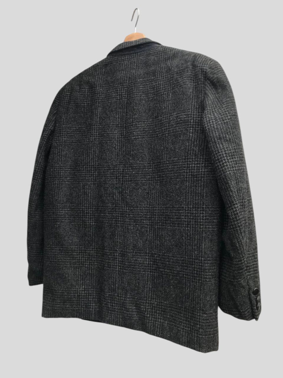 Comme des Garcons AW88 Comme des Garcons Homme Tweed Plaid Wool Coat Size US S / EU 44-46 / 1 - 8 Thumbnail