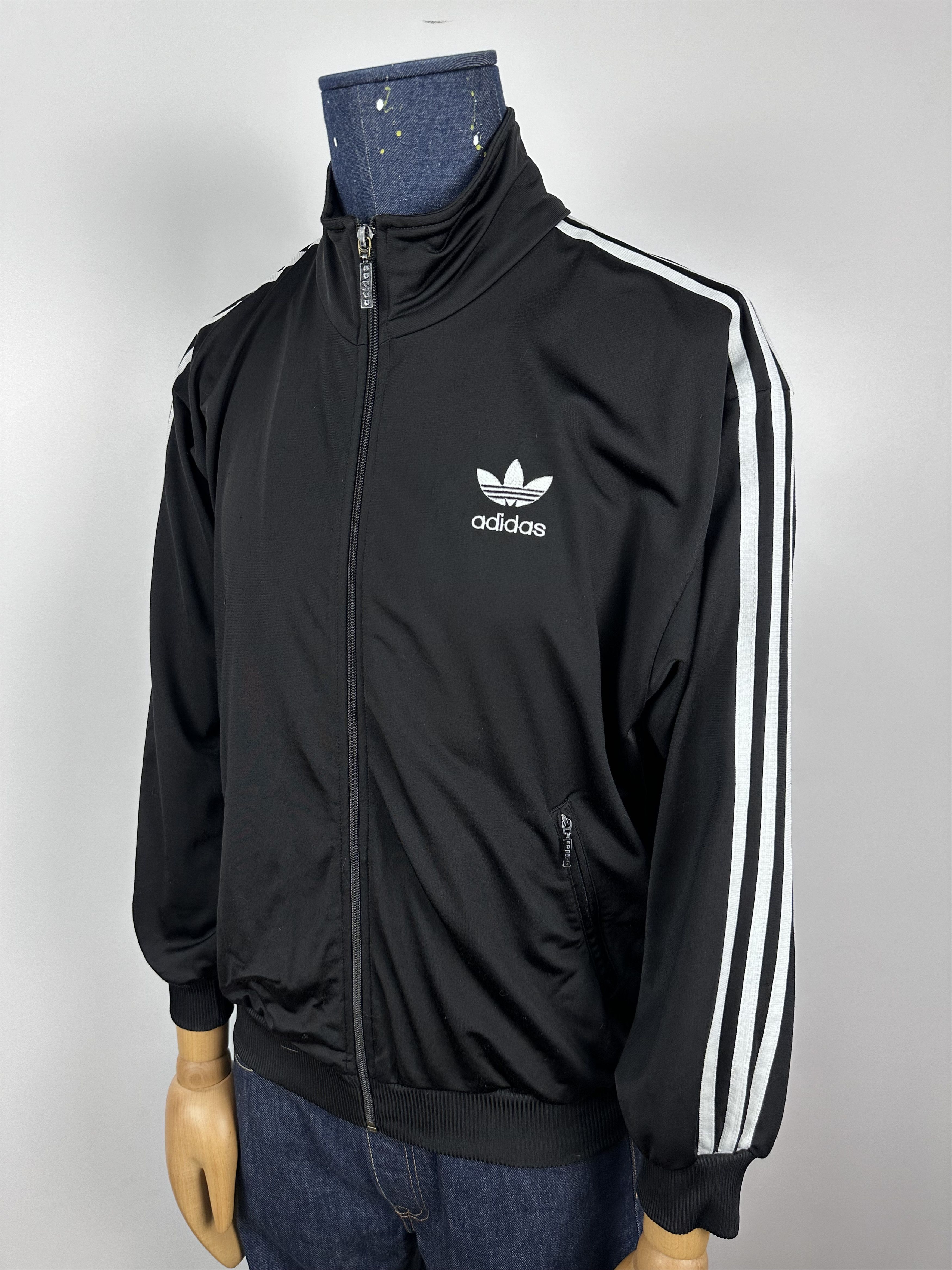 Adidas Streetwear Vintage Adidas Originals Black Firebird Track Tracksuit Top Jacket Grailed