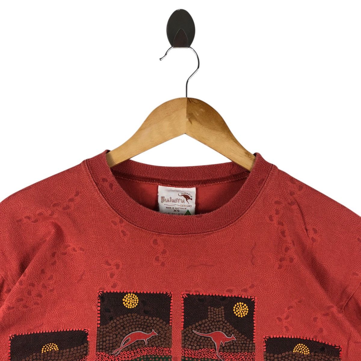 Other Vintage Bulurru Design Aboriginal Art Graphic Tee Size US XS / EU 42 / 0 - 2 Thumbnail