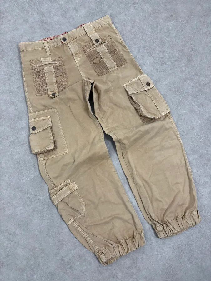 Dolce & Gabbana SS2003 Dolce & Gabbana Beige Cargo Utility Pants Size US 32 / EU 48 - 5 Thumbnail