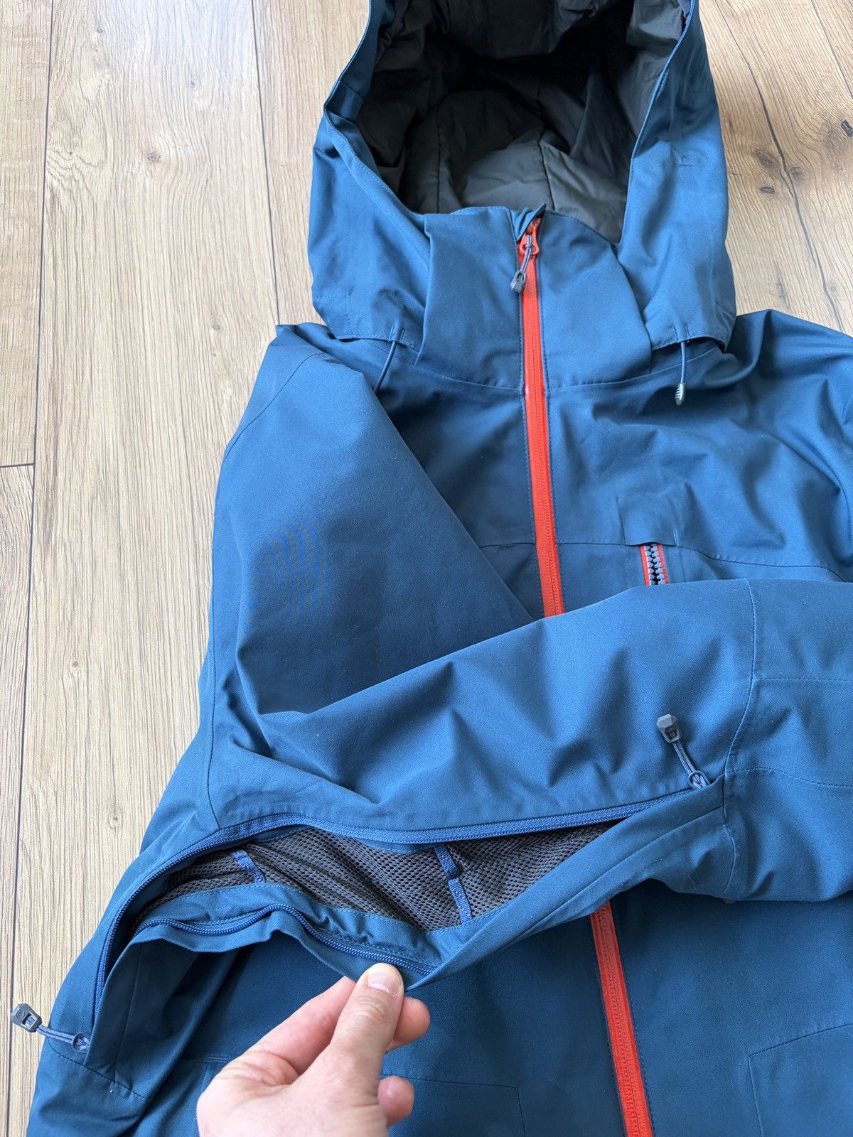 Mammut Mammut Goretex Stoney Insulated Sky Blue Jacket Size US L / EU 52-54 / 3 - 10 Thumbnail