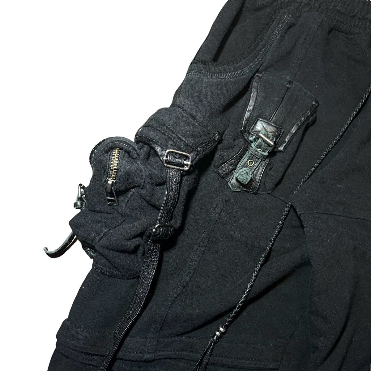 KMRii Black Raven Cargo Sweatpants Size US 32 / EU 48 - 4 Thumbnail