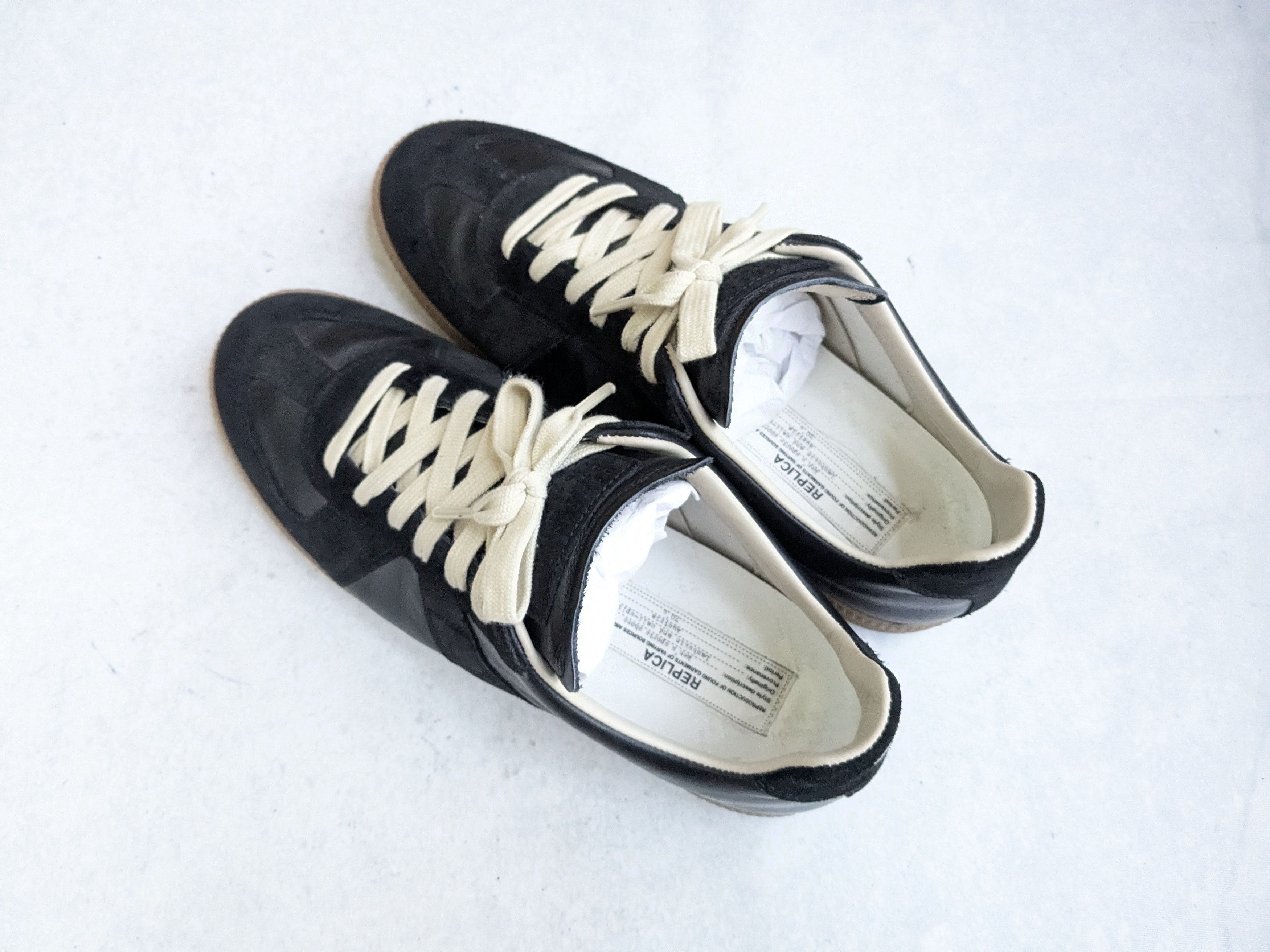 Maison Margiela Maison Margiela Replica GAT Black 9 42 Low Tops Gum Size US 9 / EU 42 - 14 Thumbnail
