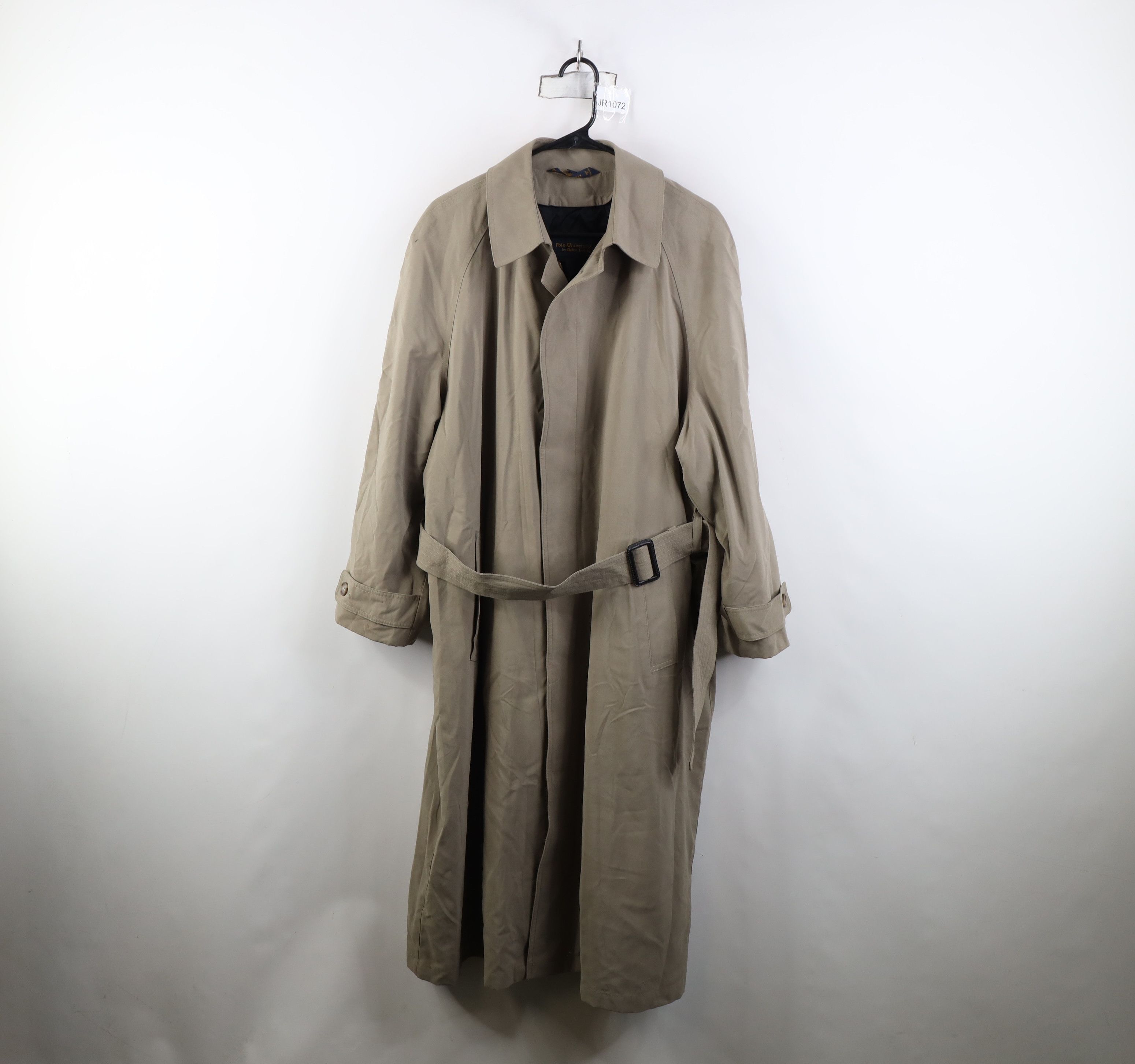 Ralph Lauren Vintage 80s 90s Polo University Ralph Lauren Trench Coat Size US XL / EU 56 / 4 - 1 Thumbnail