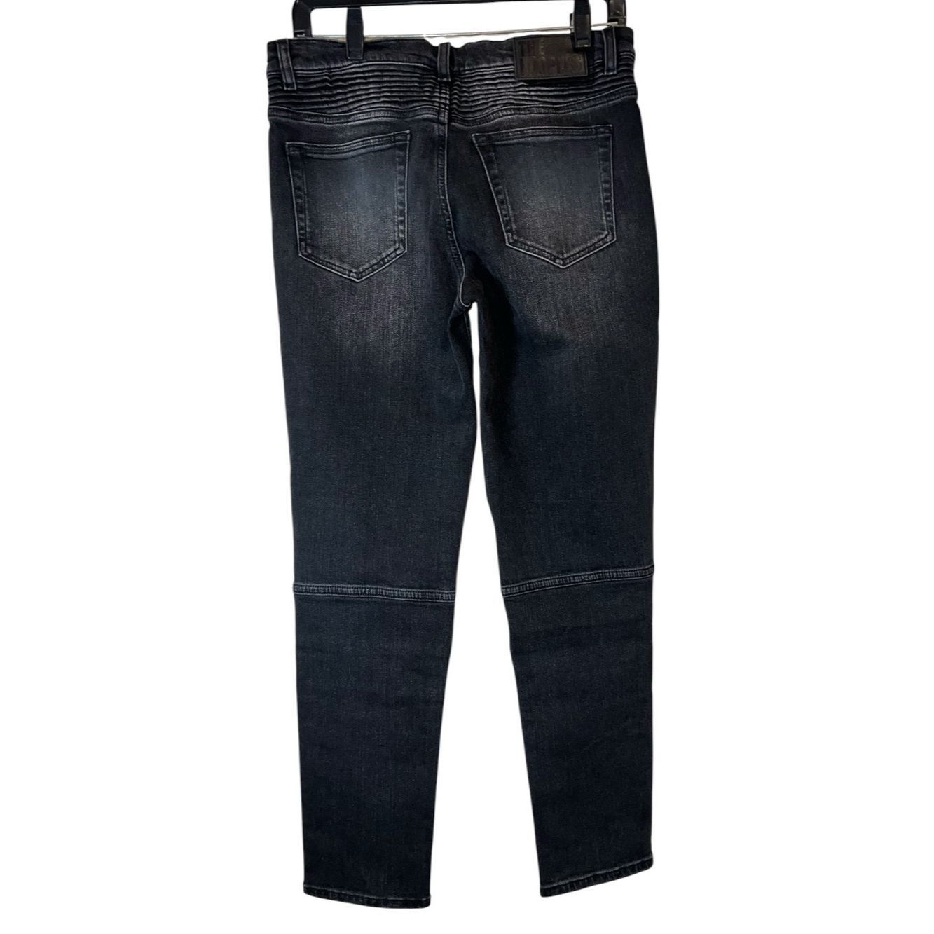 The Kooples The Kooples Women’s Moto Skinny Jeans Black Low Rise Ribbed Size 30" / US 8 / IT 44 - 5 Thumbnail