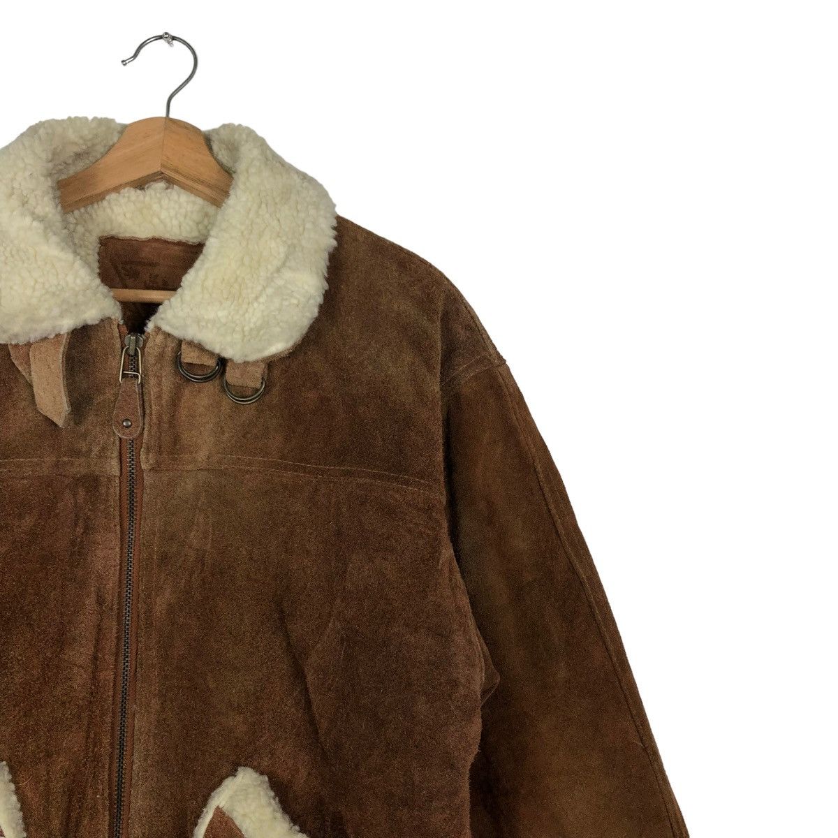 Japanese Brand 🔥90’s Vintage Biker Leather Jacket Muy Bill Mink Fur Lining Size US M / EU 48-50 / 2 - 4 Thumbnail
