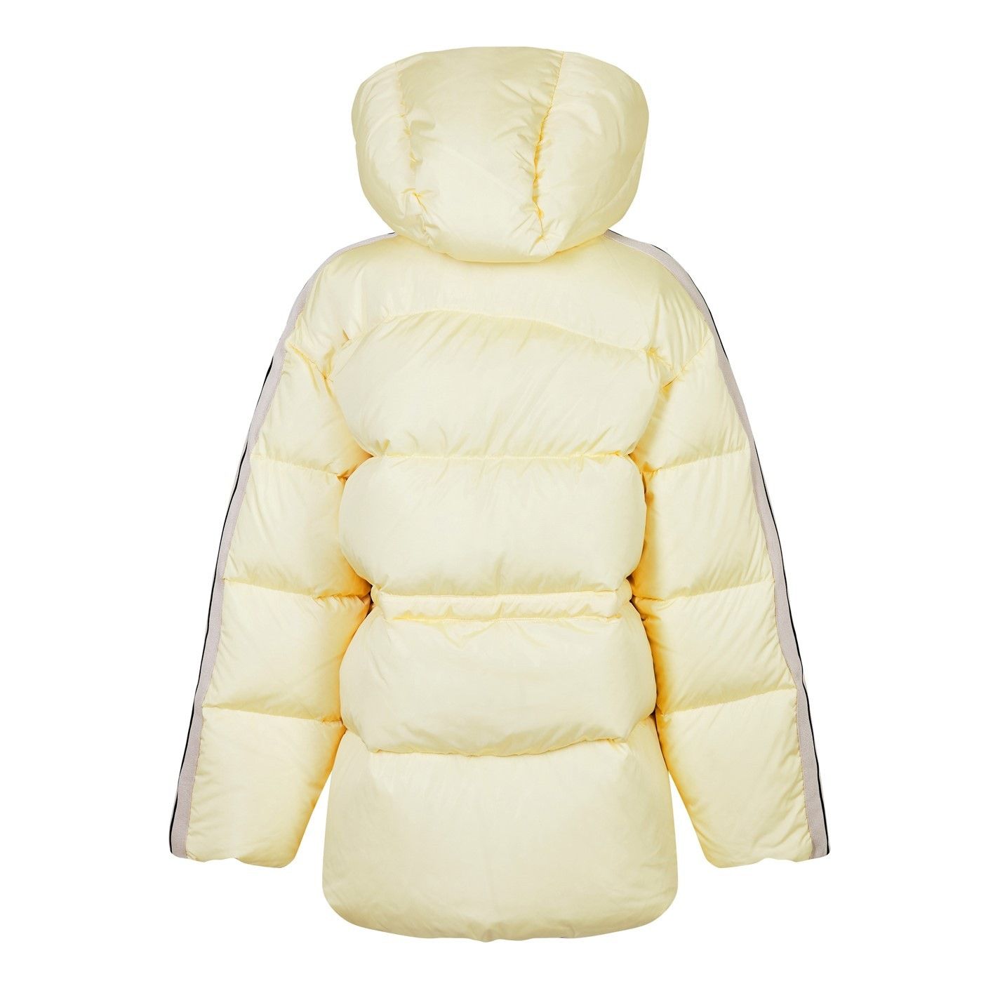 Palm Angels o1g2r1mq0325 Belted Down Jacket in Butter Size S / US 4 / IT 40 - 2 Thumbnail