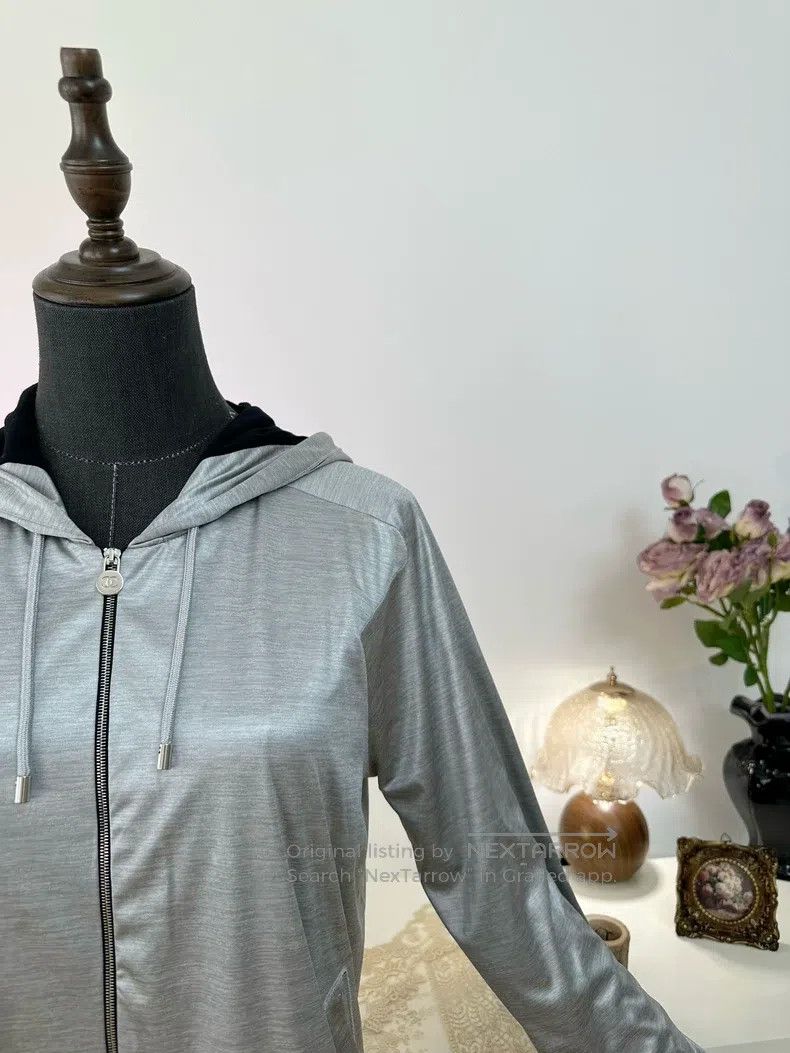 Chanel Chanel Thin silver jacket Size XS / US 0-2 / IT 36-38 - 3 Thumbnail