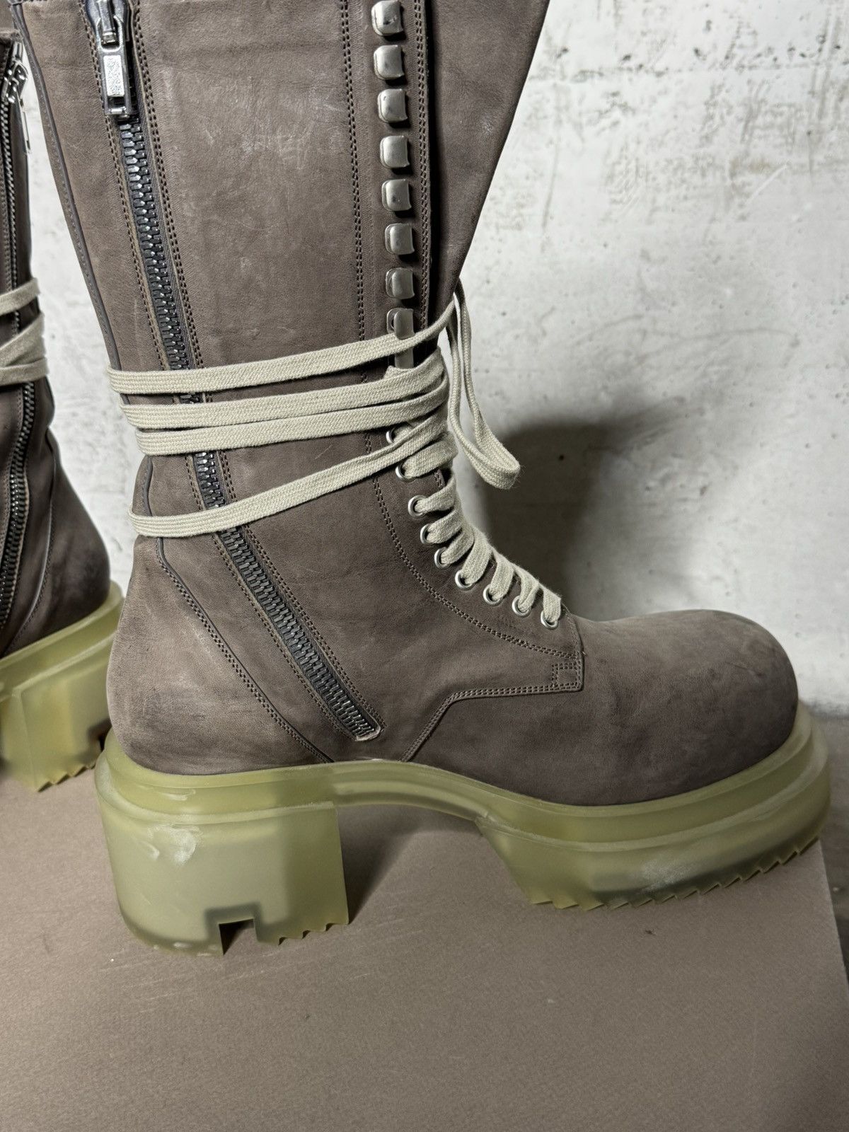 Rick Owens Rick Owens Army bogun 44 UK10.5 Sample 1/1 mega laced Size US 10.5 / EU 43-44 - 7 Thumbnail