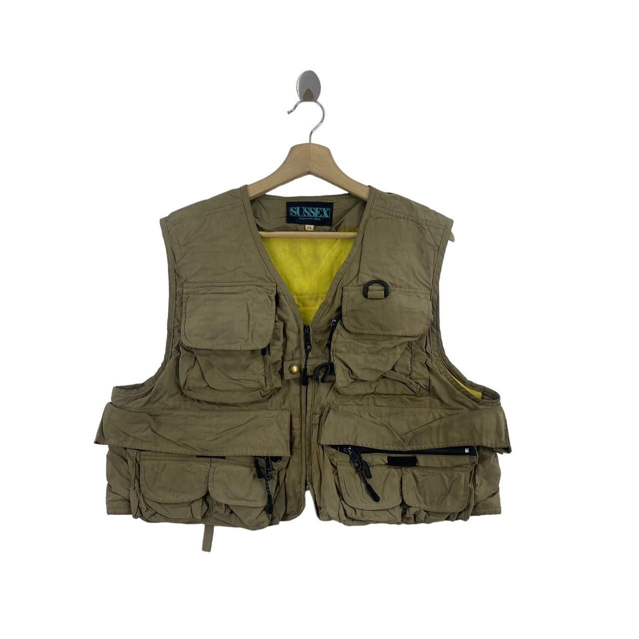 Vintage Vintage SUSSEX KEN SAWADA Survival Gear Vest Jacket Outdoor Size US L / EU 52-54 / 3 - 1 Thumbnail