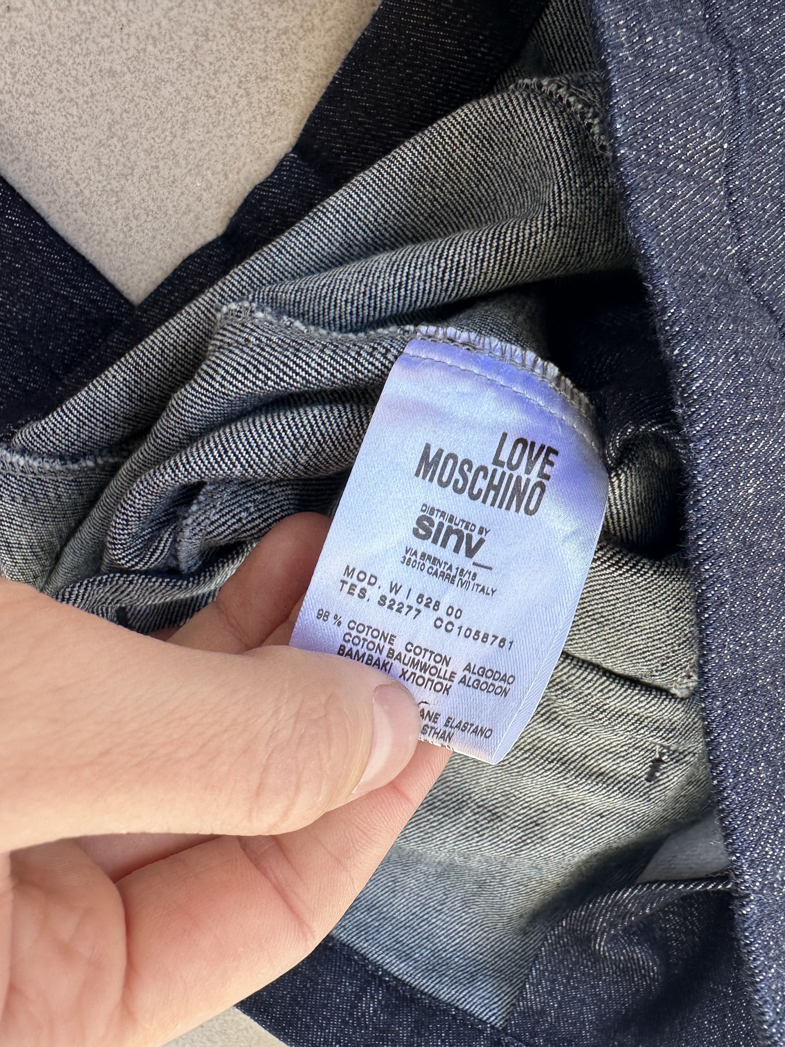 Moschino Moschino denim jacket women avant garde Size S / US 4 / IT 40 - 9 Thumbnail