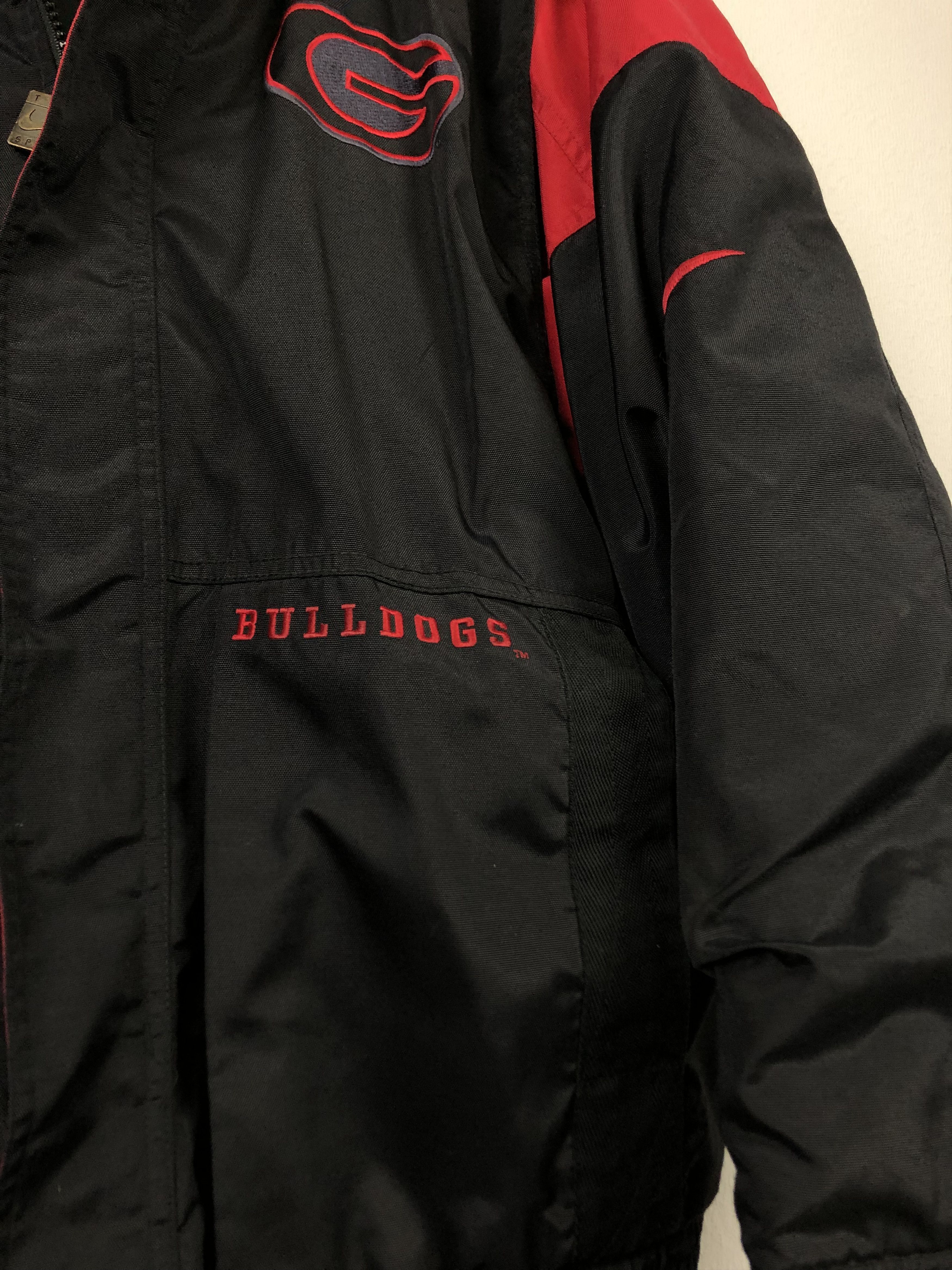 Nike × Vintage Vintage Team Nike Georgia Bulldogs Jacket Bomber Rare Size US L / EU 52-54 / 3 - 9 Thumbnail