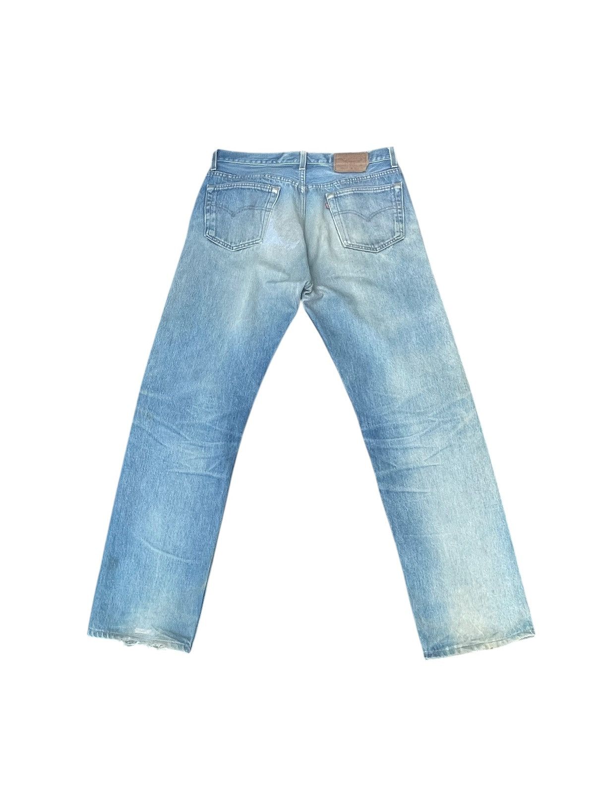 Levi's Vintage Clothing Vintage 1994 Levis 501XX Faded Distresed Size US 34 / EU 50 - 6 Thumbnail