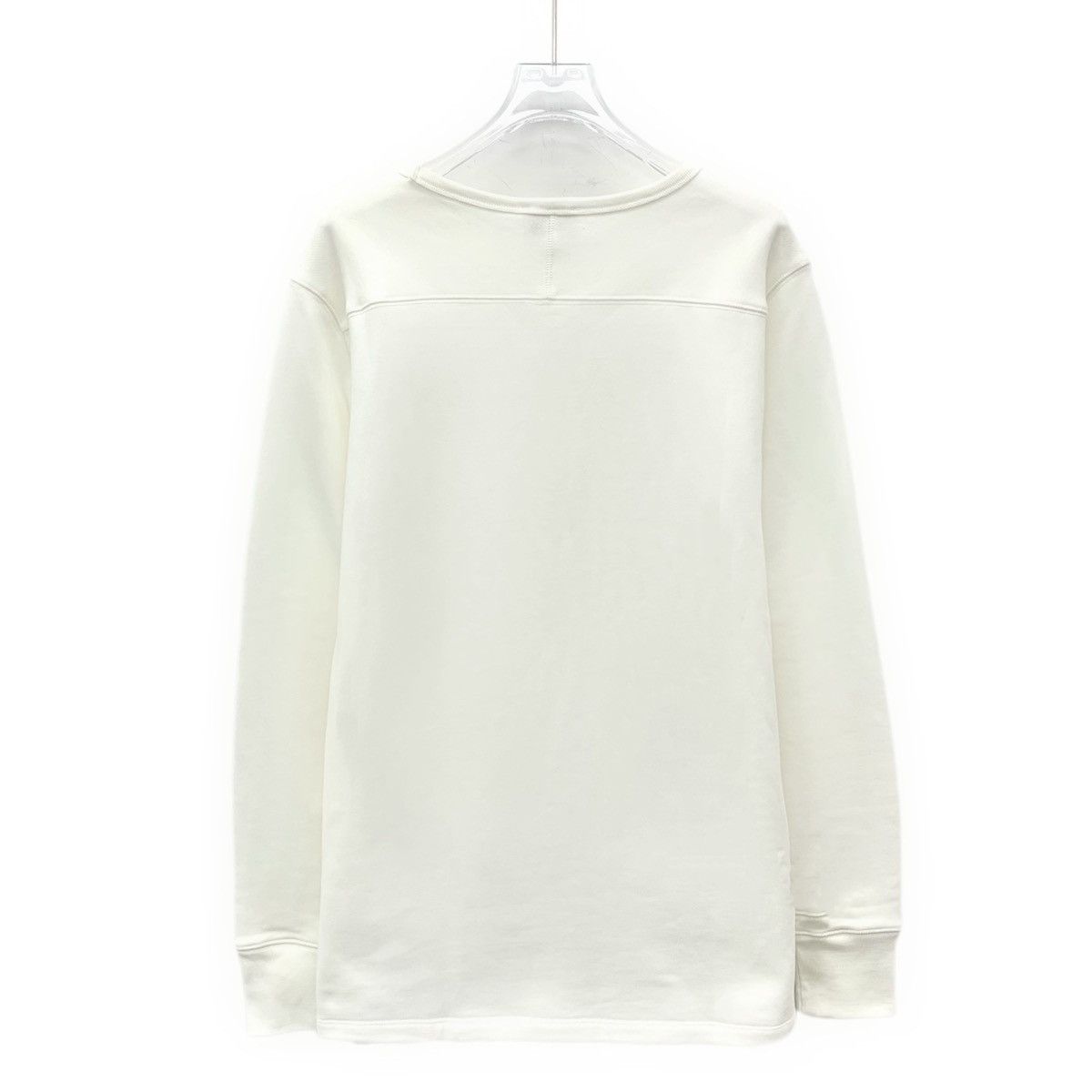 Acne Studios Acne Studios Off-white Long Sleeve Sweatshir K26WX Size S / US 4 / IT 40 - 2 Thumbnail