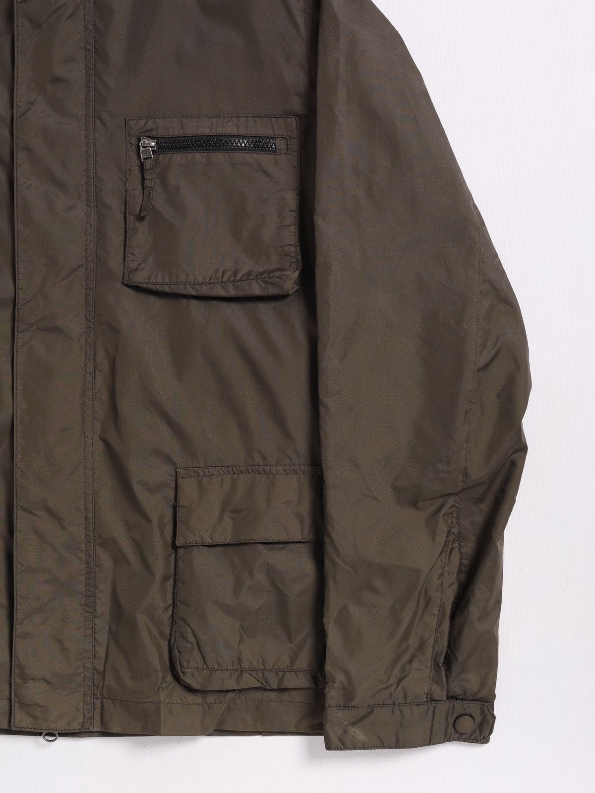 Aspesi Alberto Aspesi Tech Nylon Multipocket Jacket Khaki Olive Size US L / EU 52-54 / 3 - 2 Thumbnail