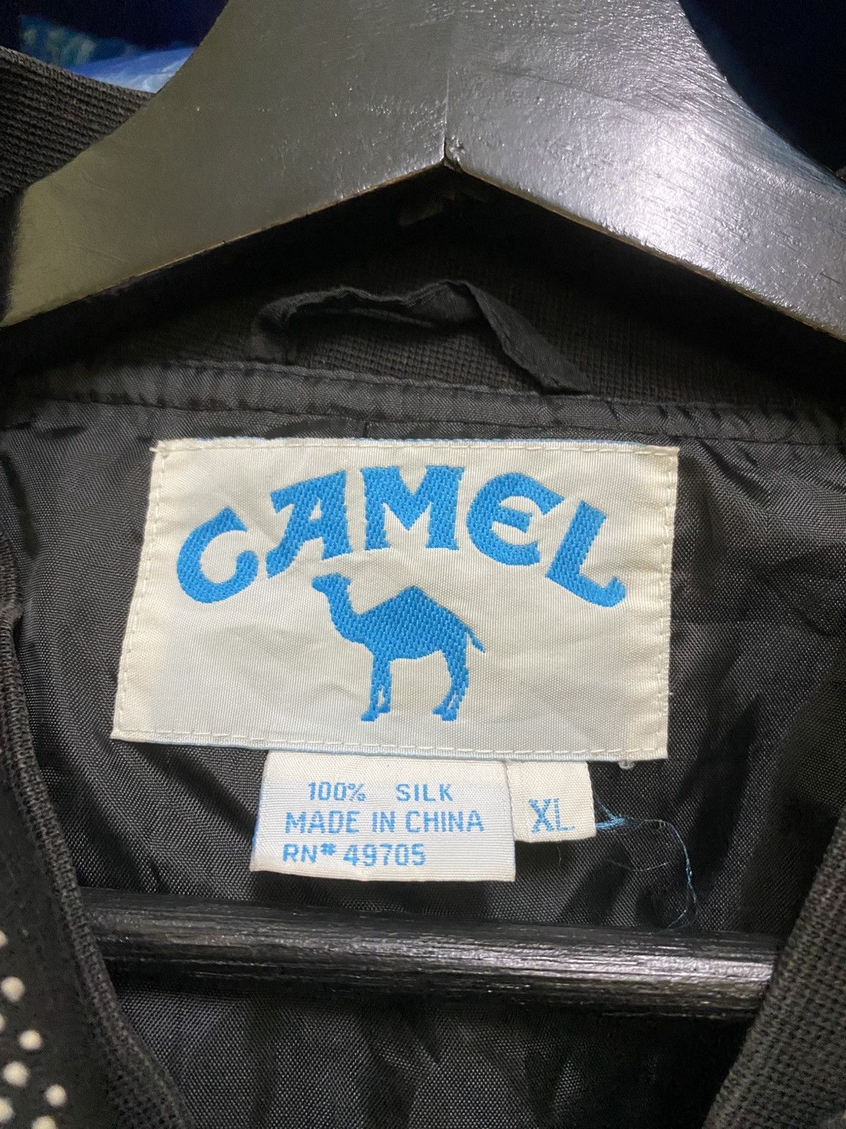 camel active VINTAGE CAMEL SILK BOMBER JACKET Size US XL / EU 56 / 4 - 7 Thumbnail