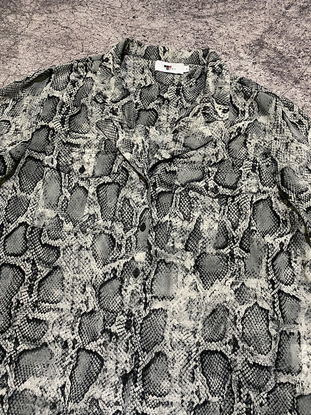 Hysteric Glamour × If Six Was Nine × Japanese Brand Y2k Temt snakeskin ifsixwasnine shirt Size M / US 6-8 / IT 42-44 - 2 Thumbnail