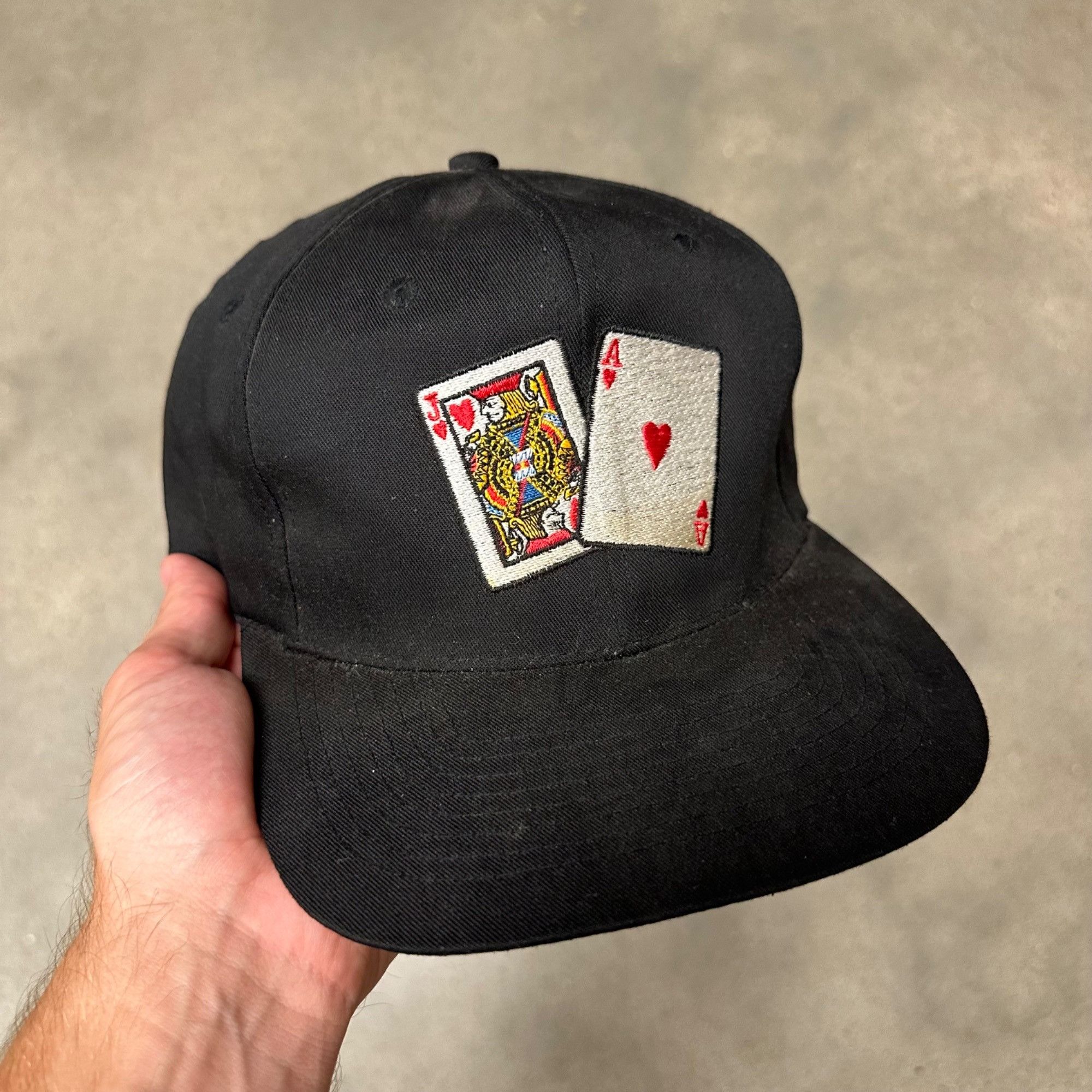Vintage Vintage 90s Jack and Ace KC SnapBack Hat Size ONE SIZE - 1 Thumbnail